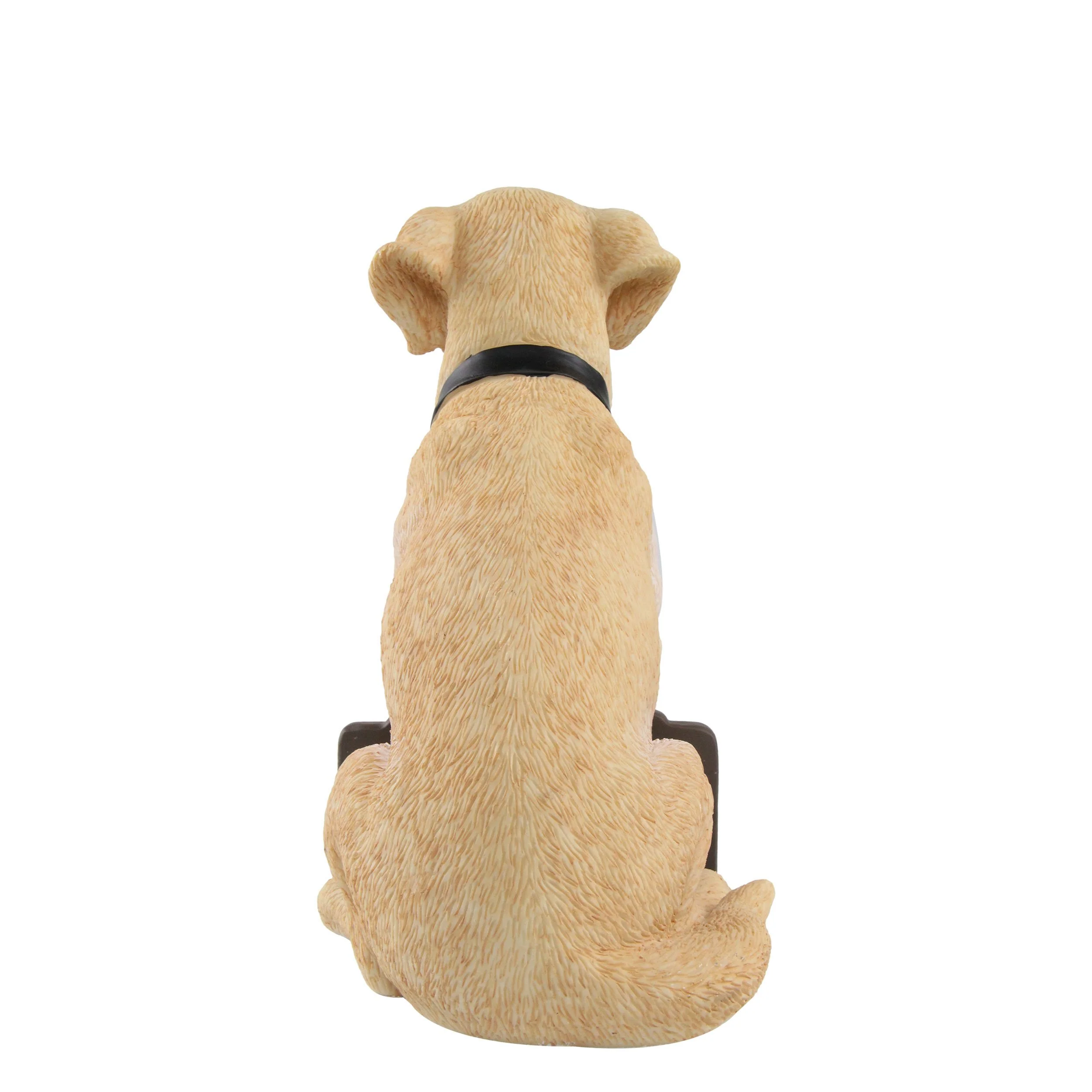 New Orleans Saints NFL Yellow Labrador Statue - Image 3