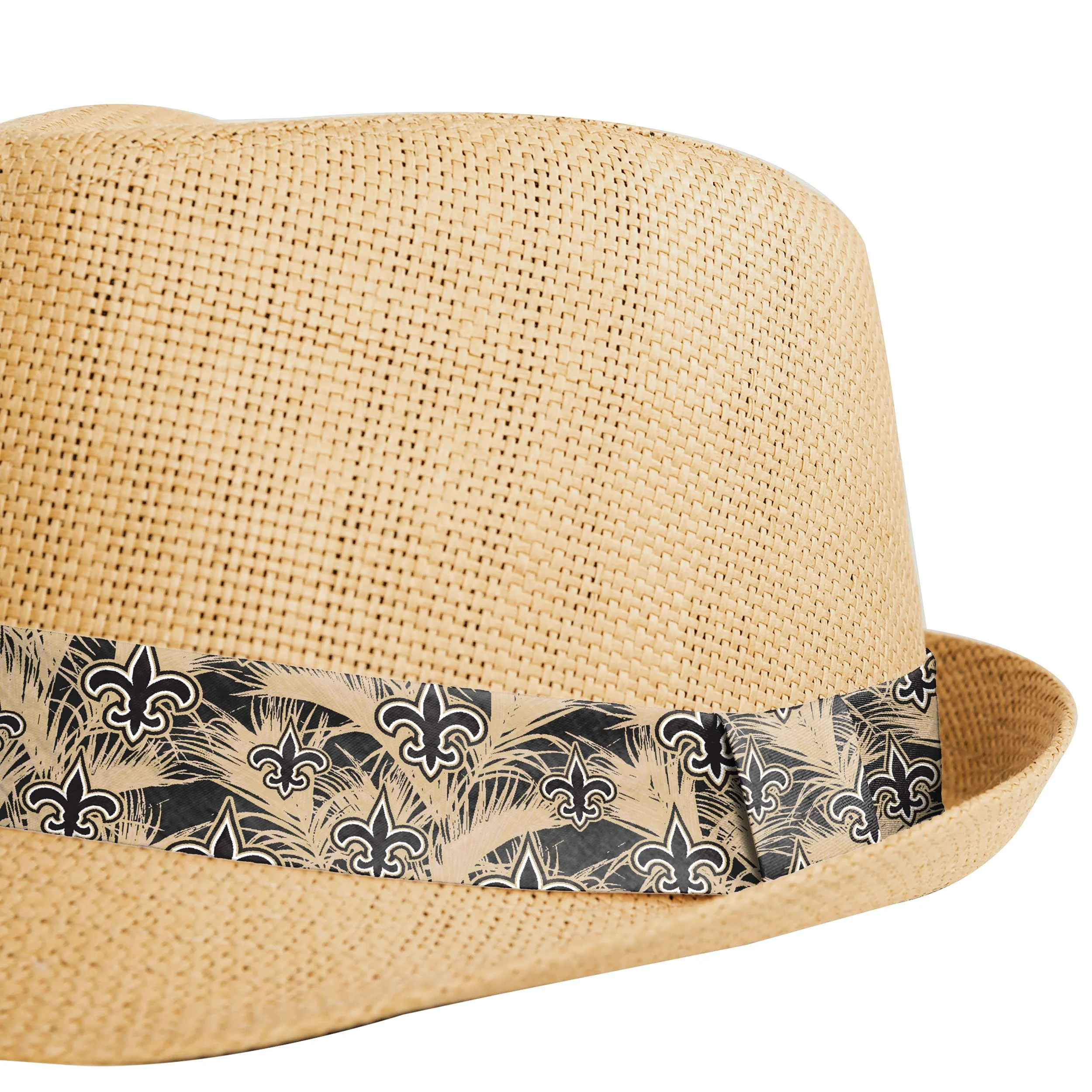 New Orleans Saints NFL Trilby Straw Hat - Image 3