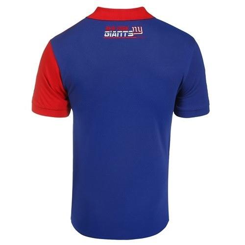 New York Giants Cotton Rugby Polo Diagonal Stripe - Image 2