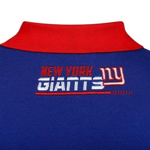 New York Giants Cotton Rugby Polo Diagonal Stripe - Image 4