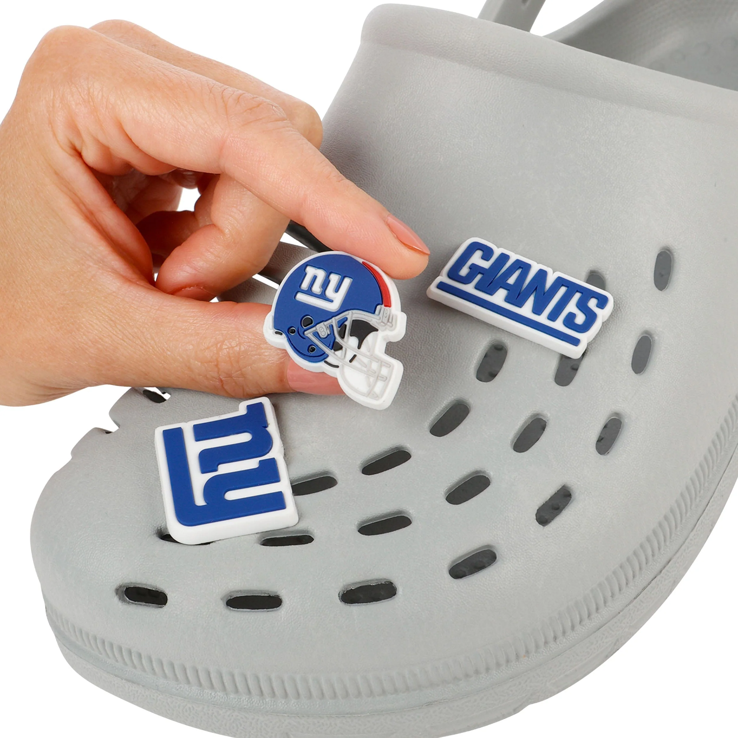 New York Giants NFL 10 Pack Team Clog Charms - Image 3