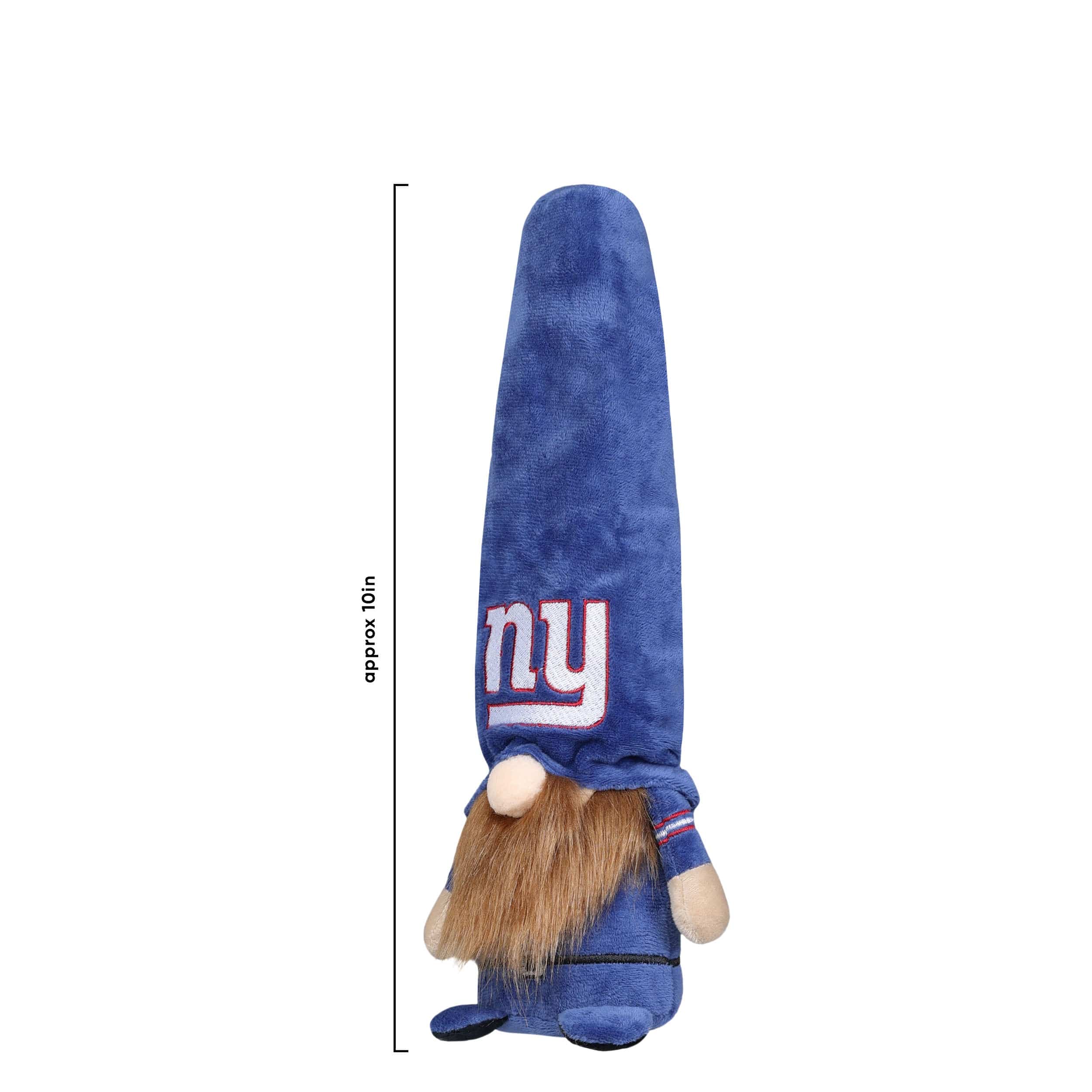 New York Giants NFL Bearded Stocking Cap Plush Gnome - Image 2
