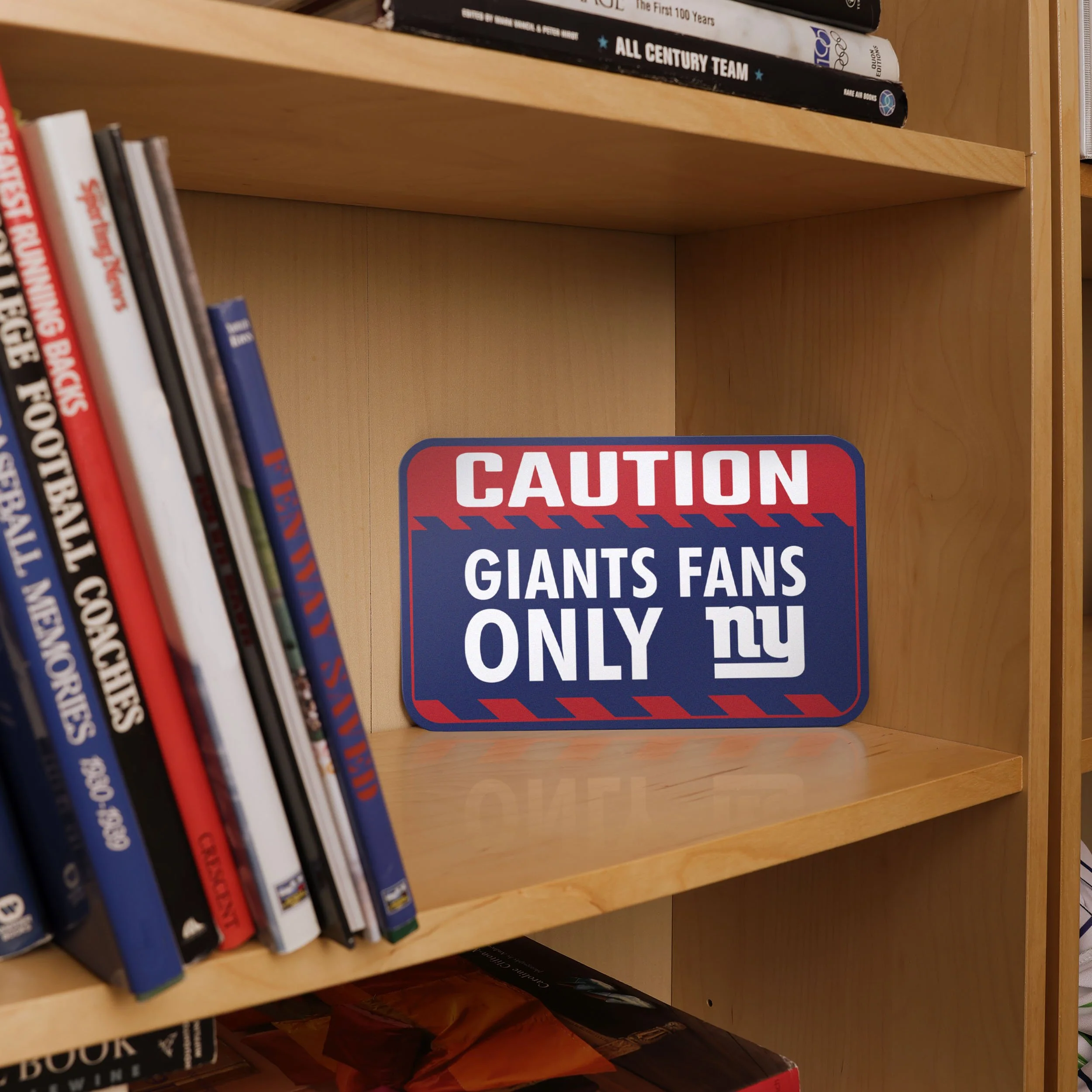 New York Giants NFL Caution Sign - Image 3
