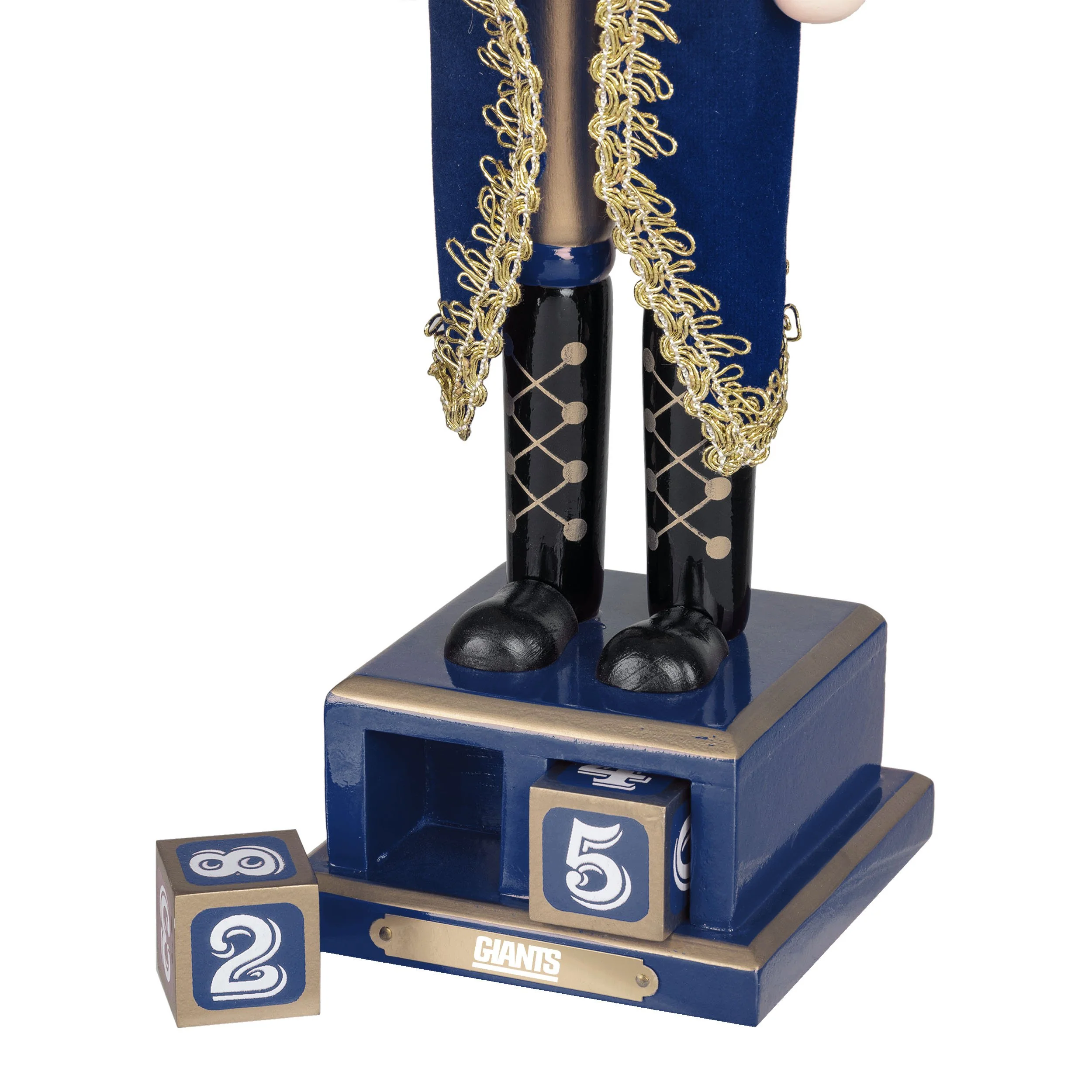 New York Giants NFL Countdown Nutcracker - Image 4