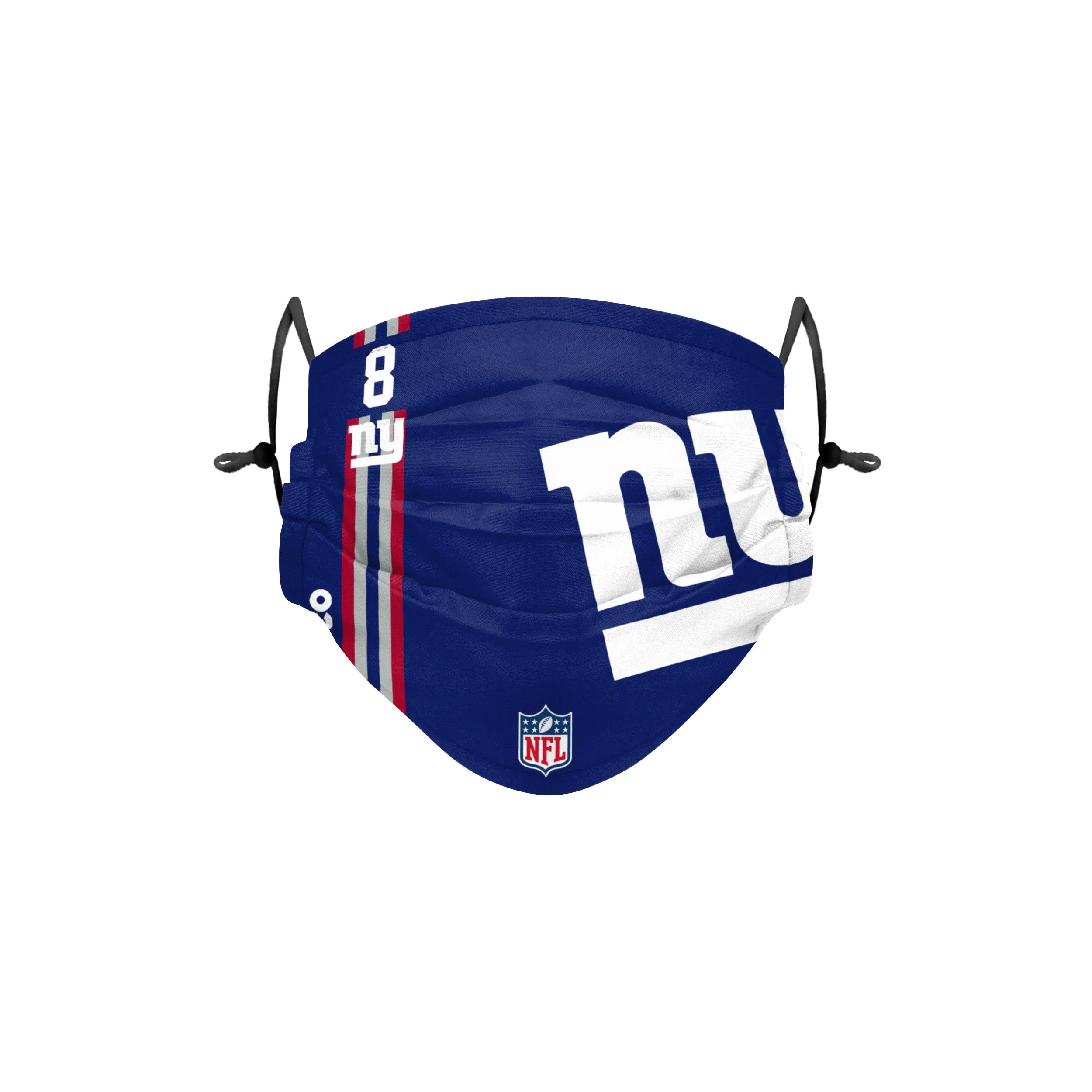 New York Giants NFL Daniel Jones On-Field Sideline Logo Face Cover