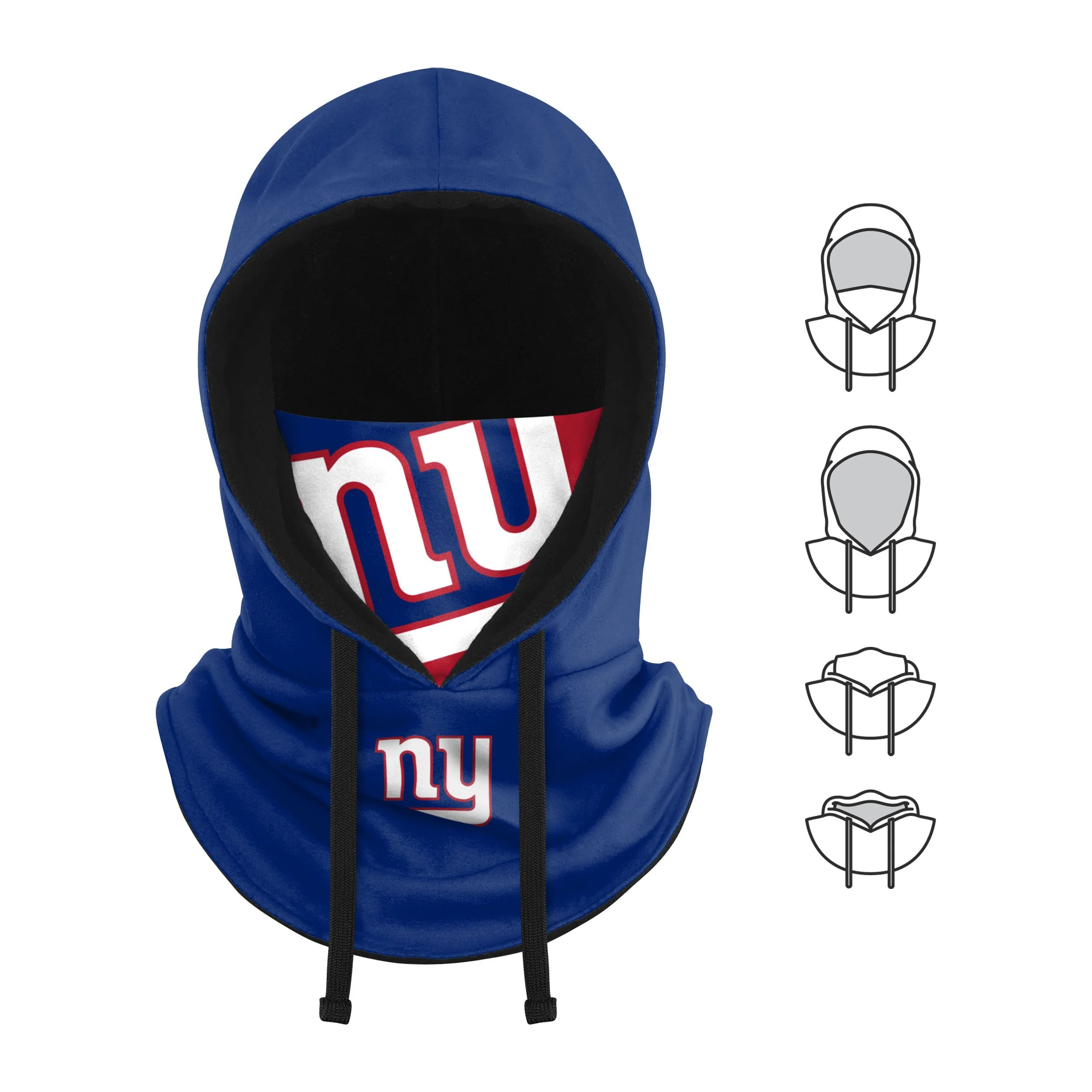New York Giants NFL Drawstring Hooded Gaiter - - Image 5