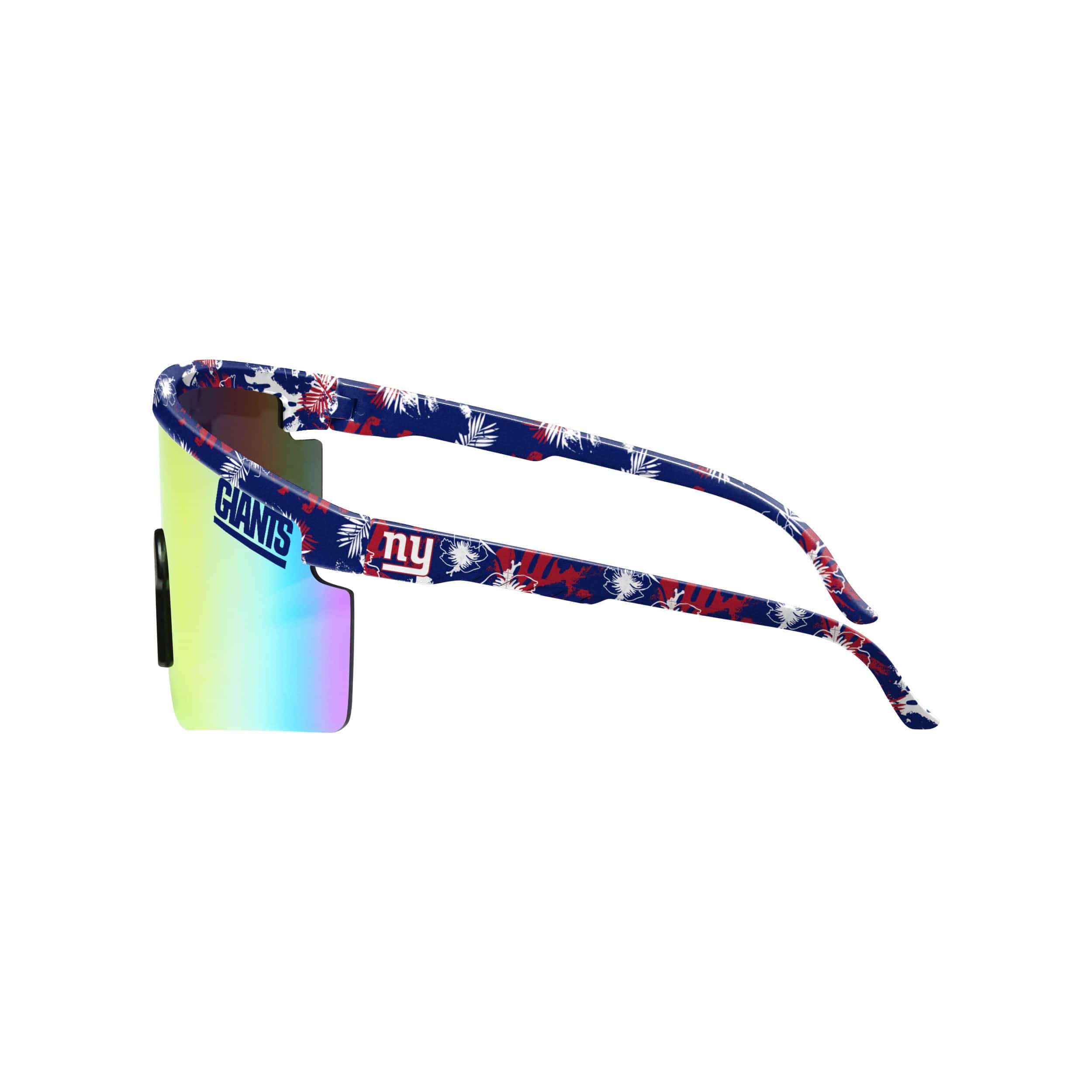 New York Giants NFL Floral Large Frame Sunglasses - Image 3
