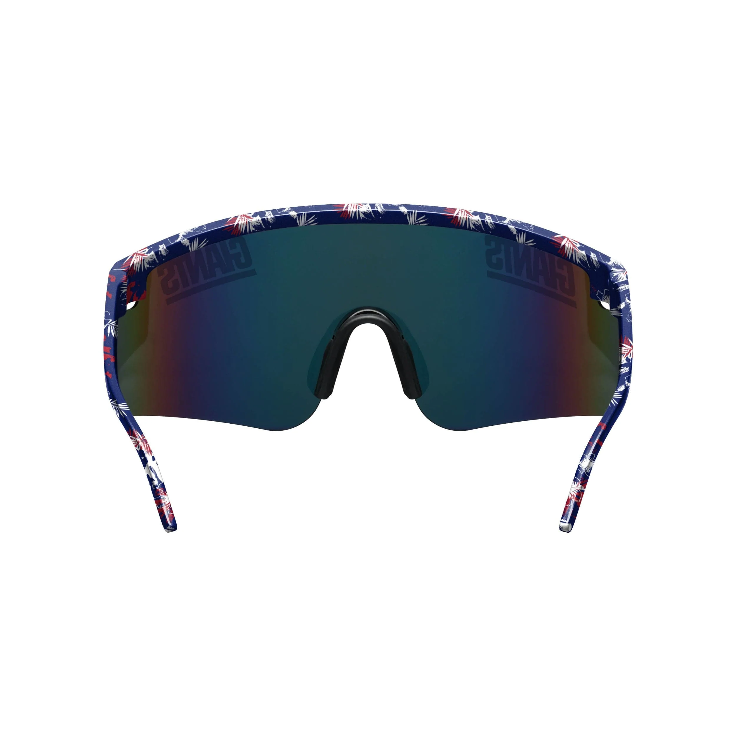 New York Giants NFL Floral Large Frame Sunglasses - Image 5