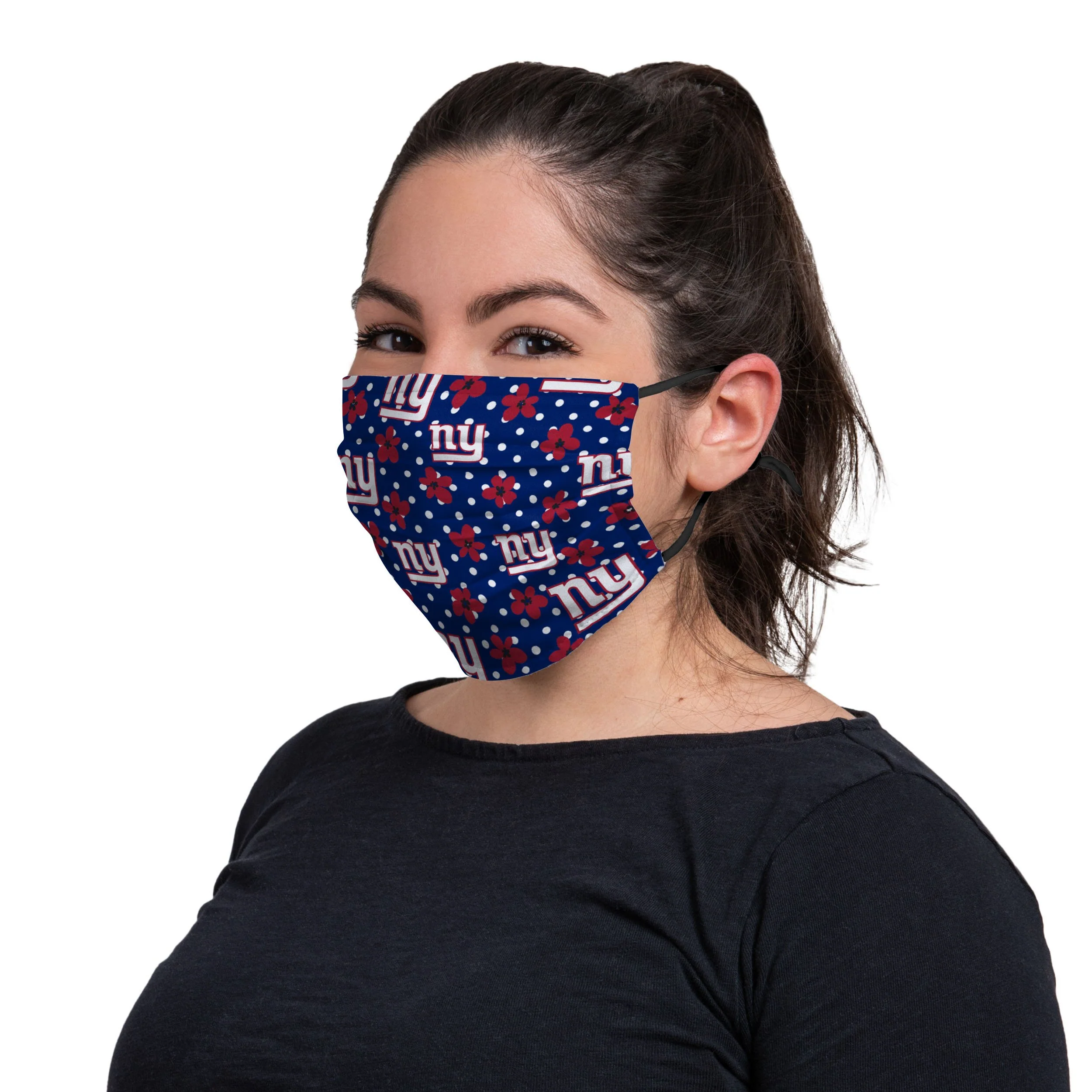 New York Giants NFL Gameday Gardener 3 Pack Face Cover - Image 3
