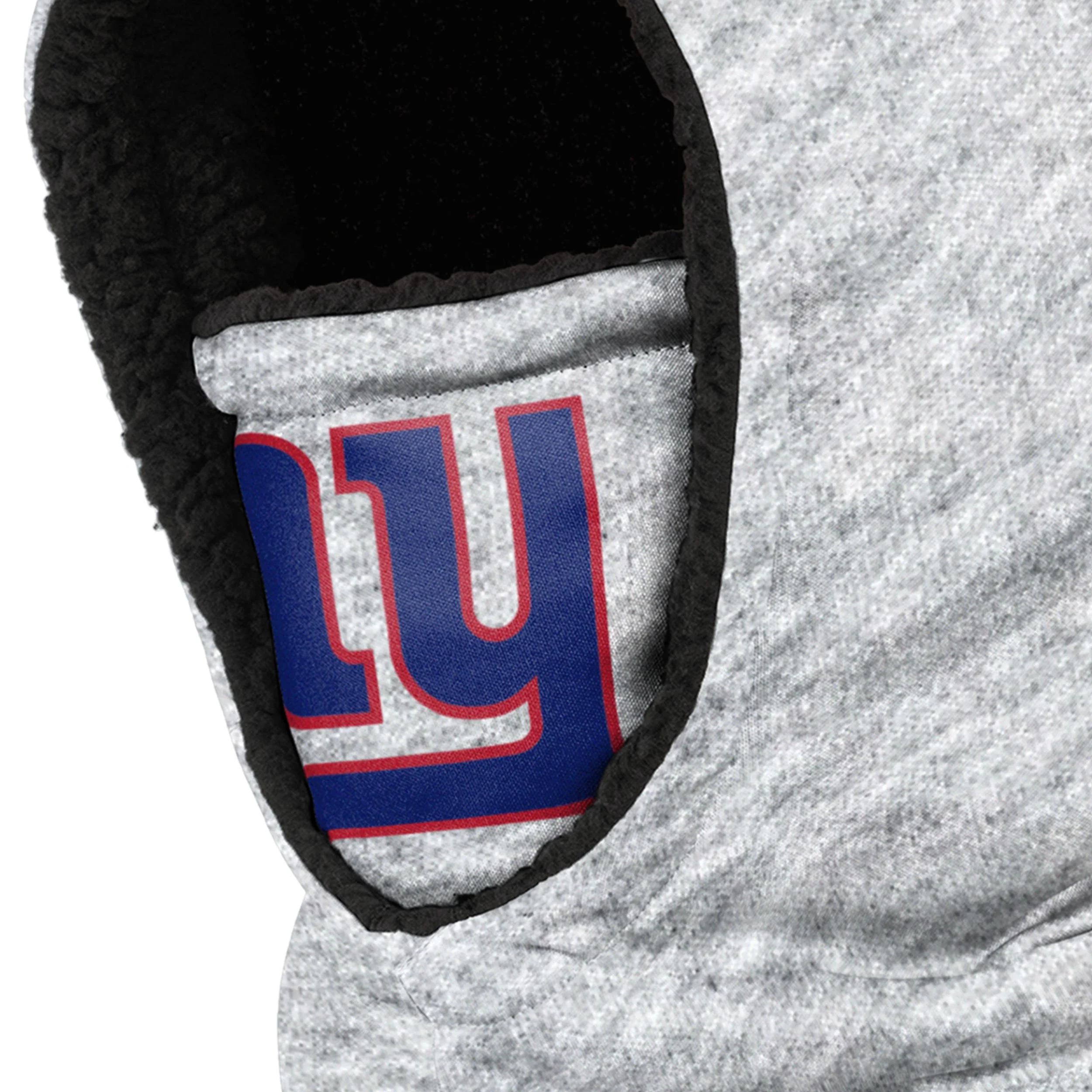 New York Giants NFL Heather Grey Big Logo Hooded Gaiter - Image 3