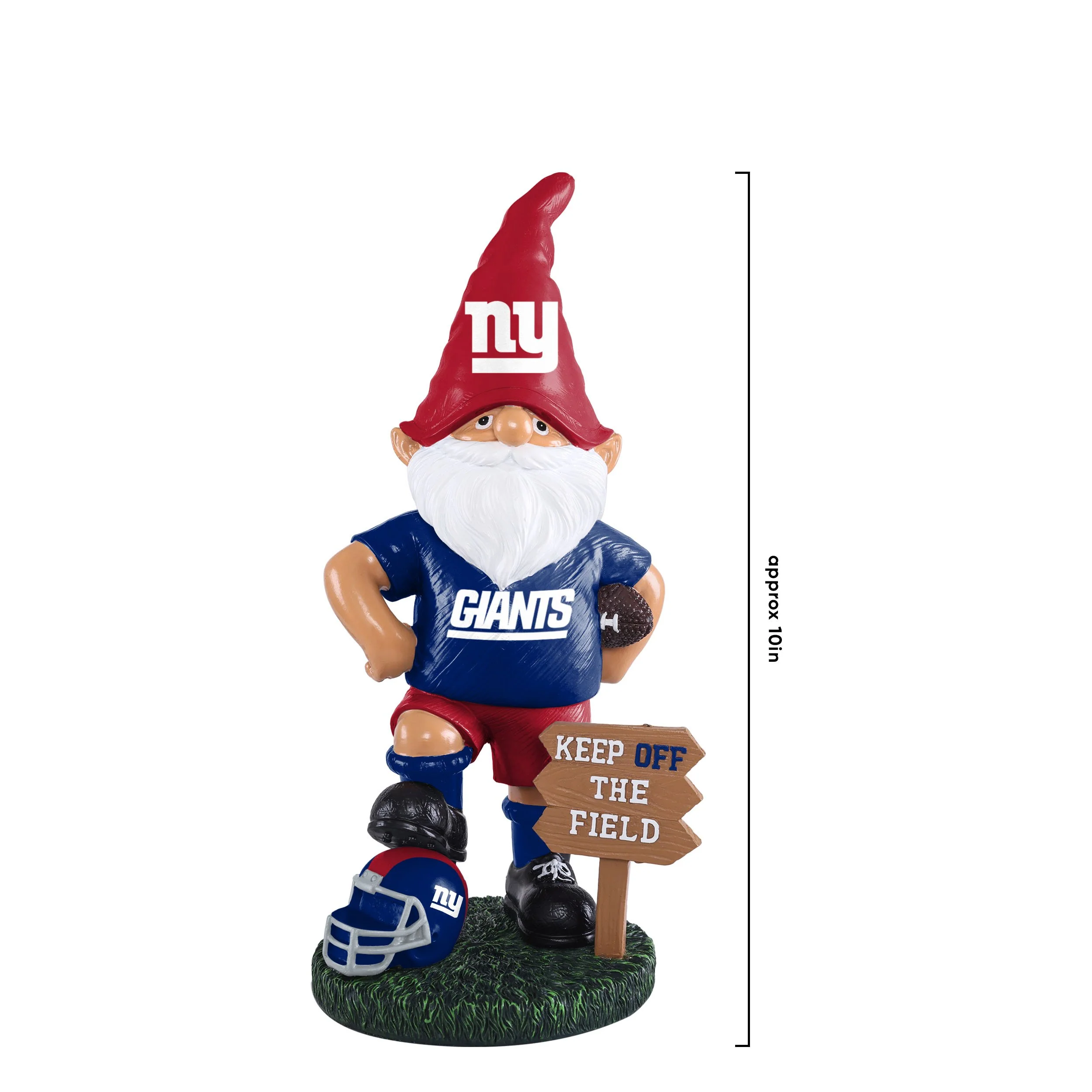 New York Giants NFL Keep Off The Field Gnome - Image 4