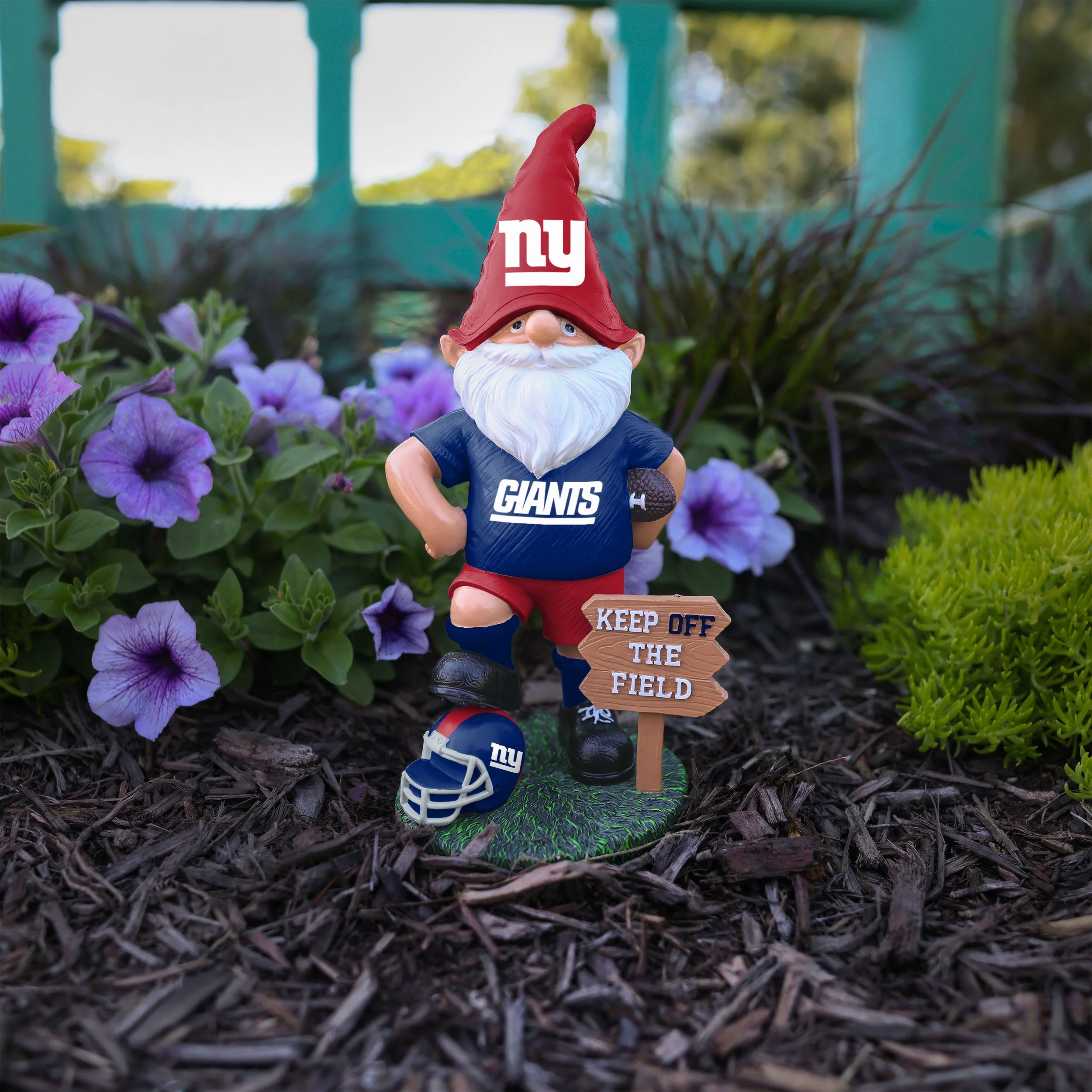 New York Giants NFL Keep Off The Field Gnome - Image 5