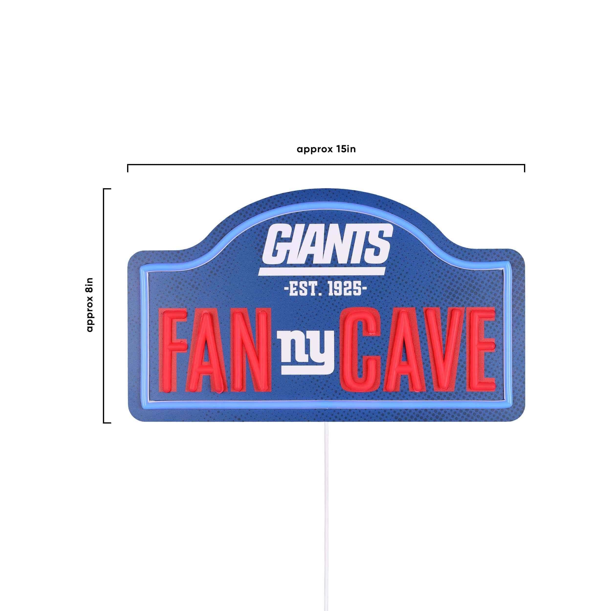 New York Giants NFL LED Neon Fancave Sign - Image 4
