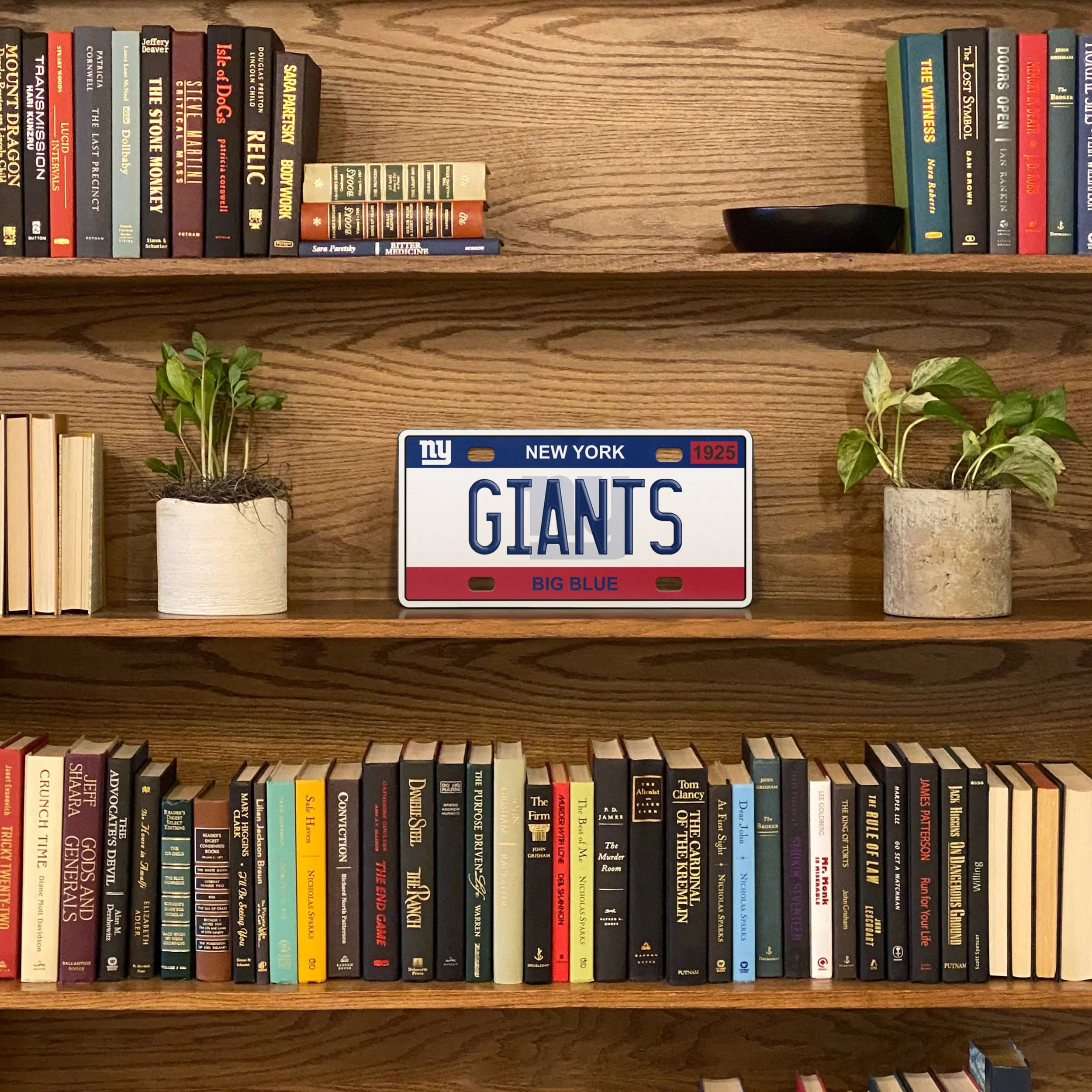 New York Giants NFL License Plate Wall Sign - Image 3
