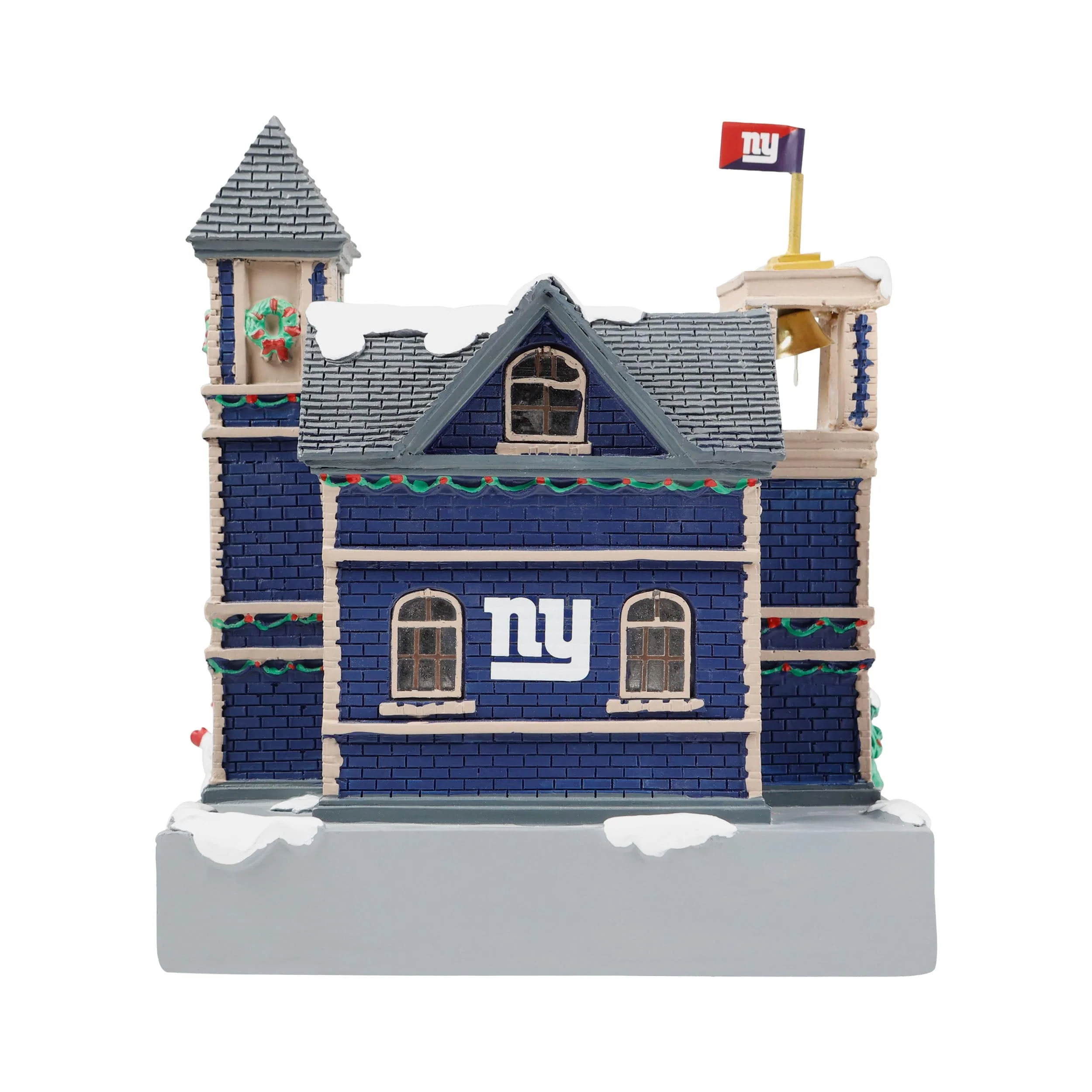 New York Giants NFL Light Up Resin Team Firehouse - Image 5