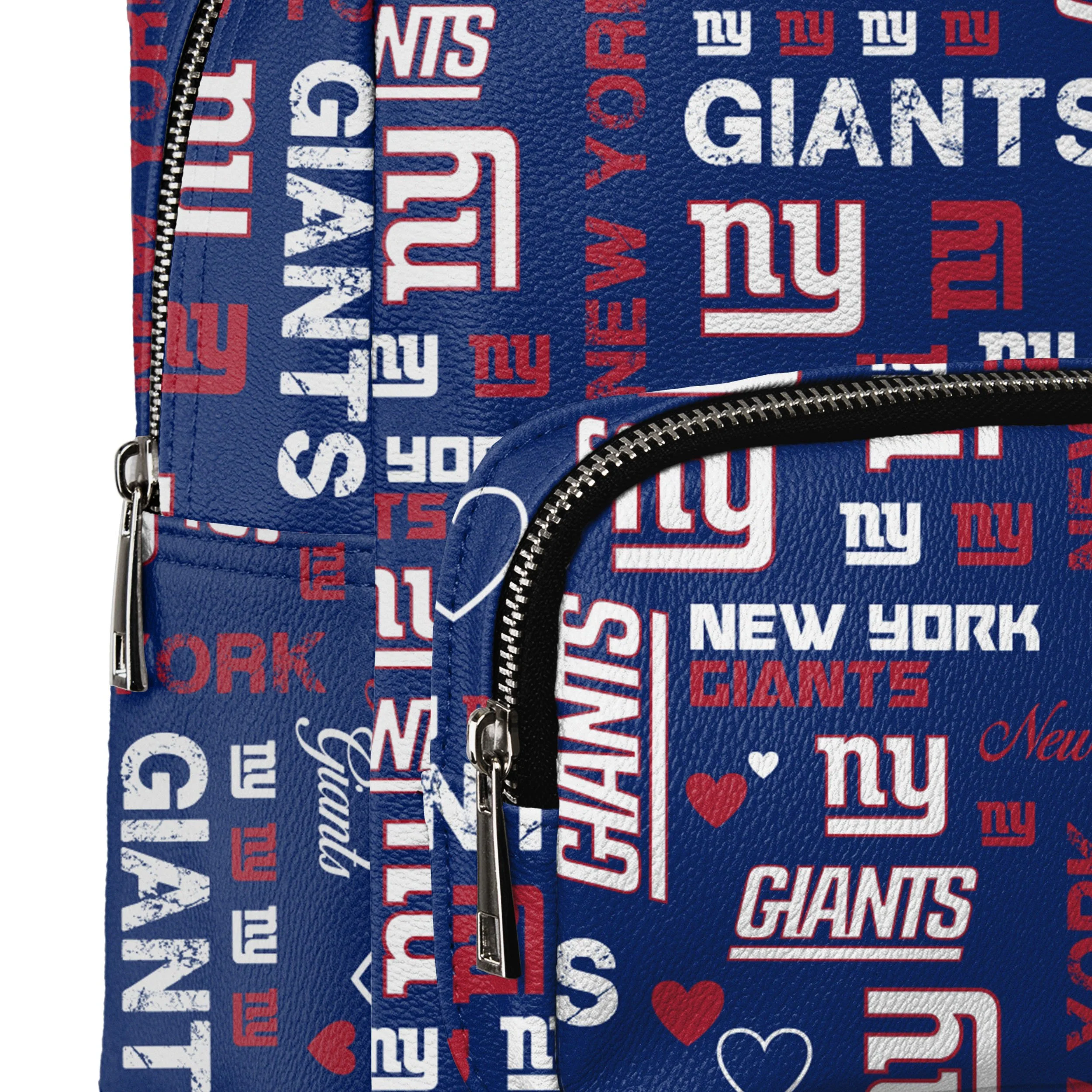 New York Giants NFL Logo Love Mini Backpack - Image 4