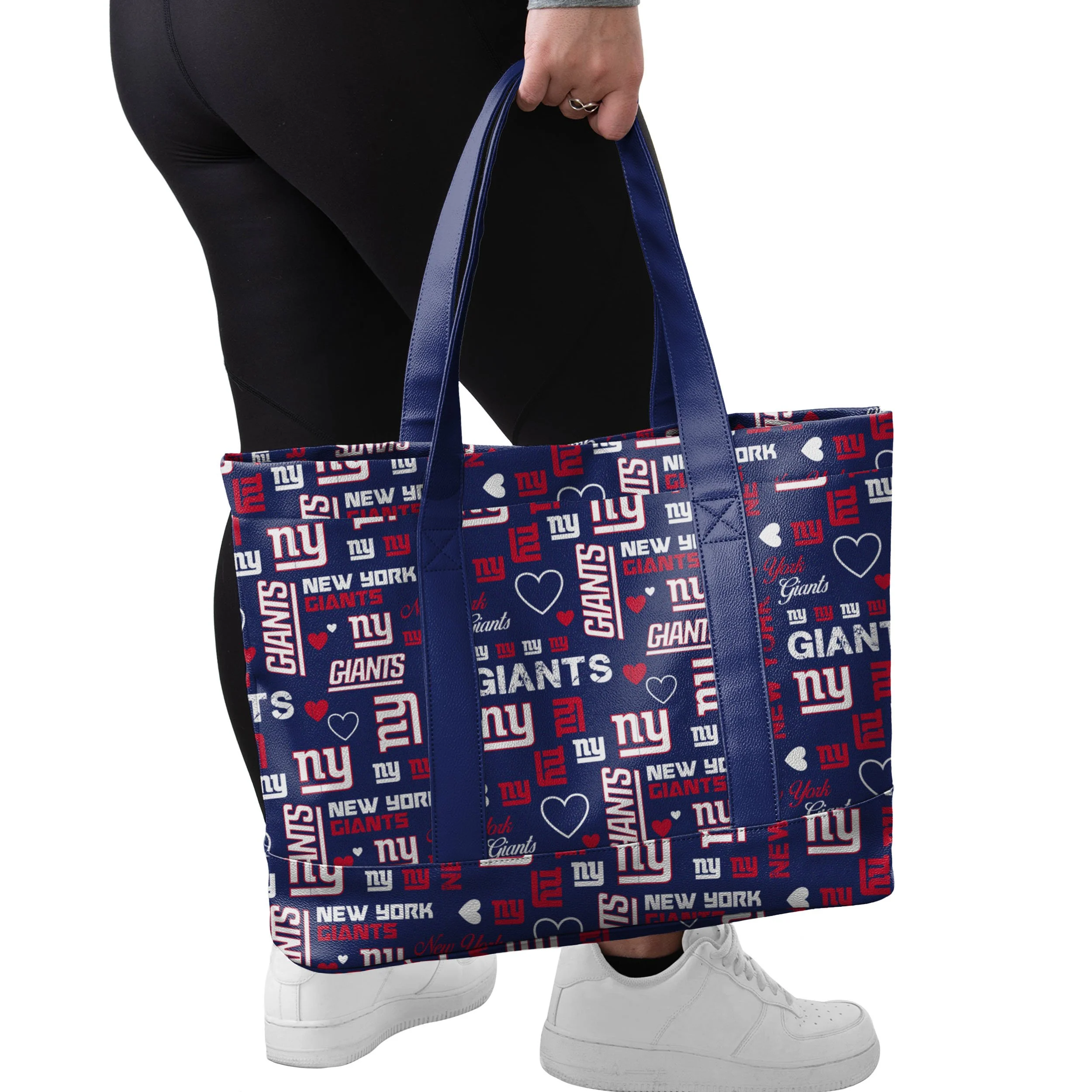 New York Giants NFL Logo Love Tote Bag - Image 2