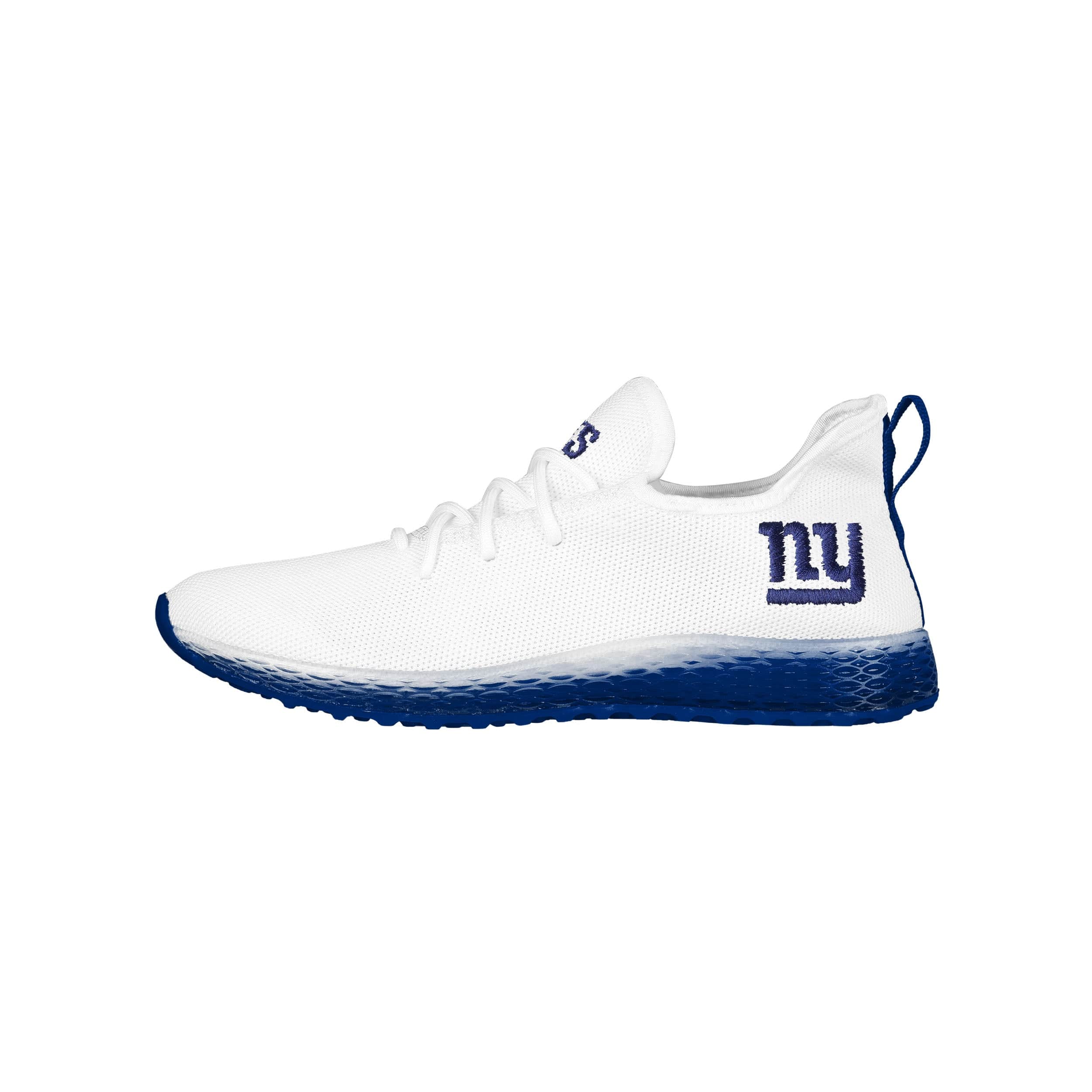 New York Giants NFL Mens Gradient Midsole White Sneakers