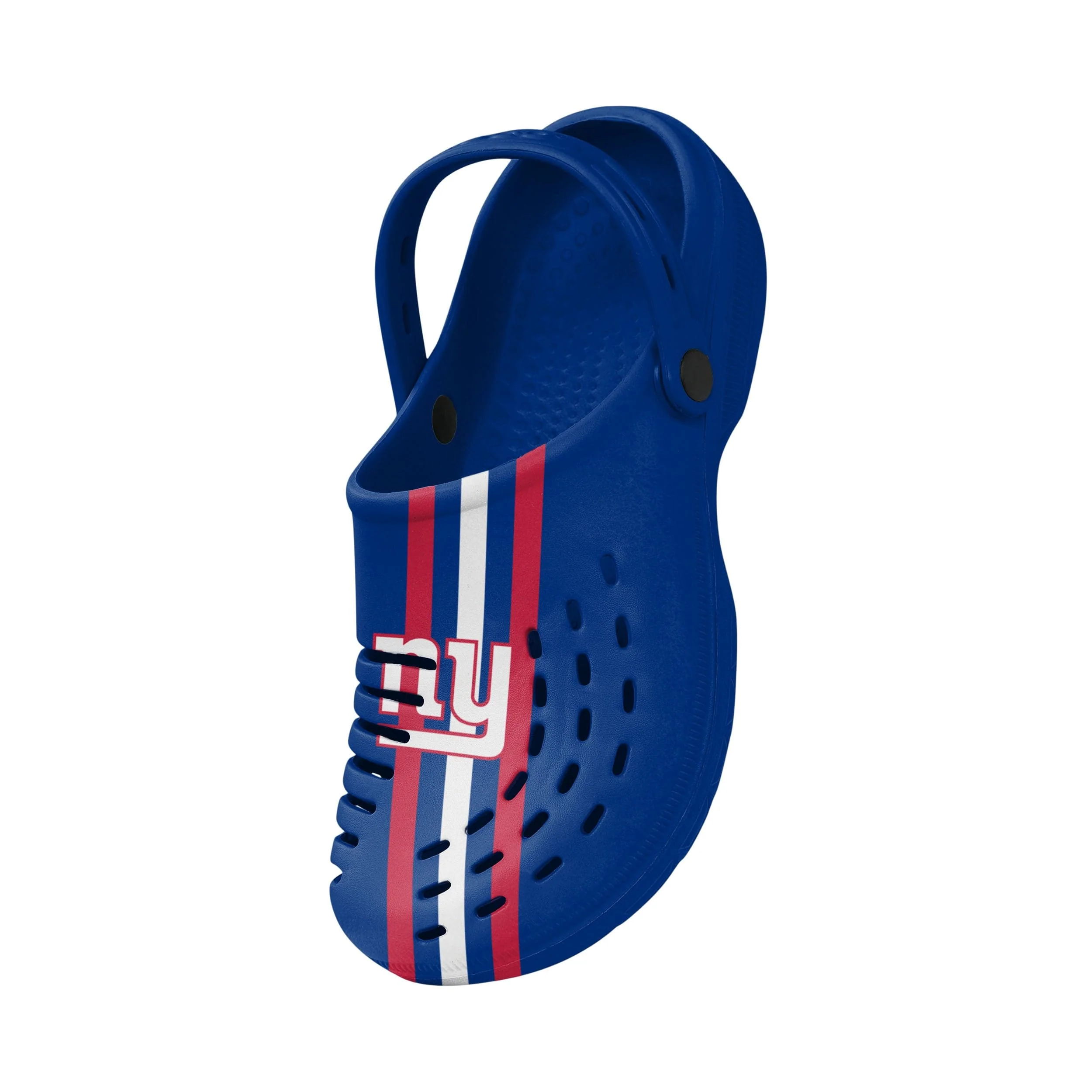 New York Giants NFL Mens Team Stripe Clog With Strap - Image 3