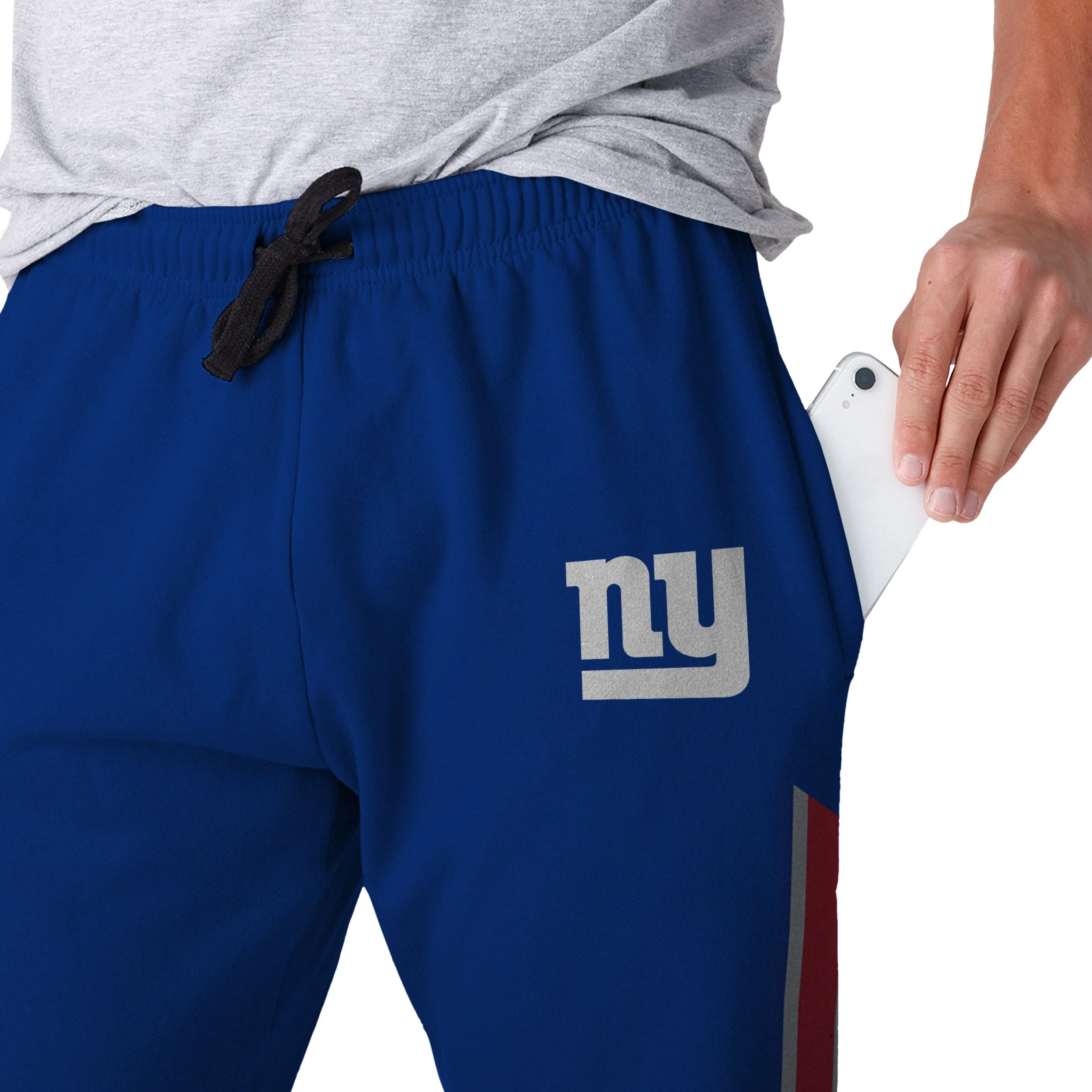 New York Giants NFL Mens Team Stripe Joggers - Image 4