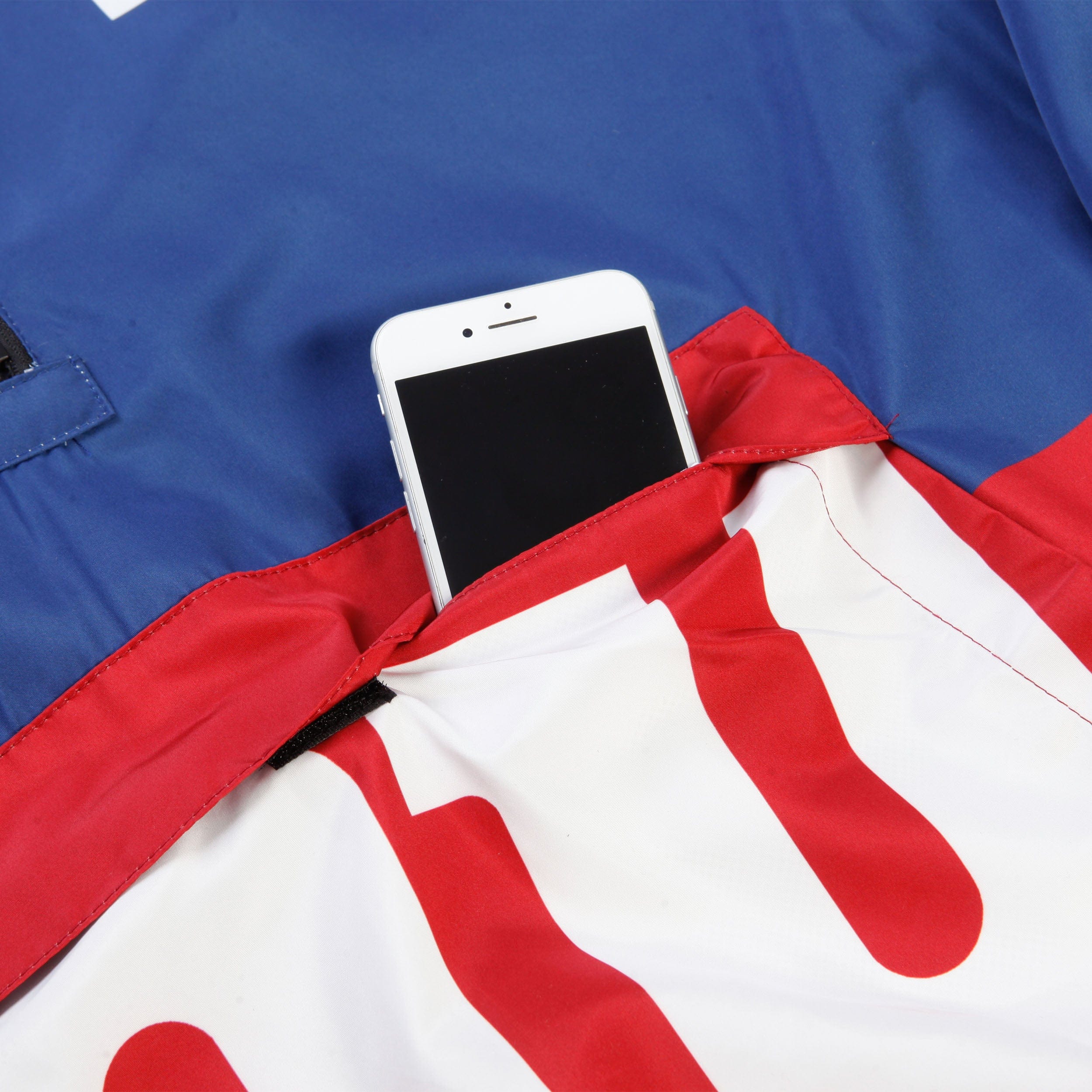 New York Giants NFL Mens Warm-Up Windbreaker - Image 3