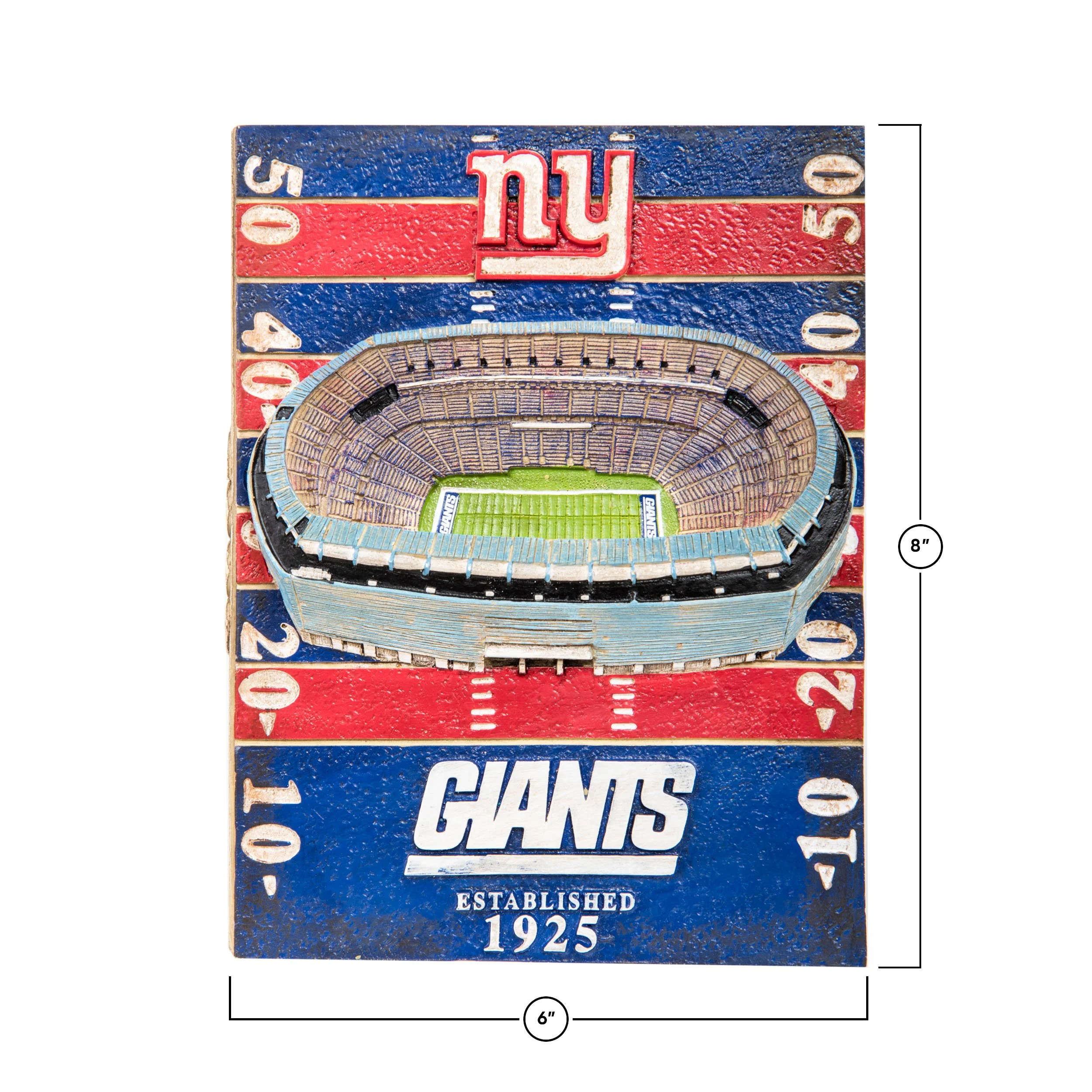 New York Giants NFL Metlife Stadium Wall Plaque - Image 3
