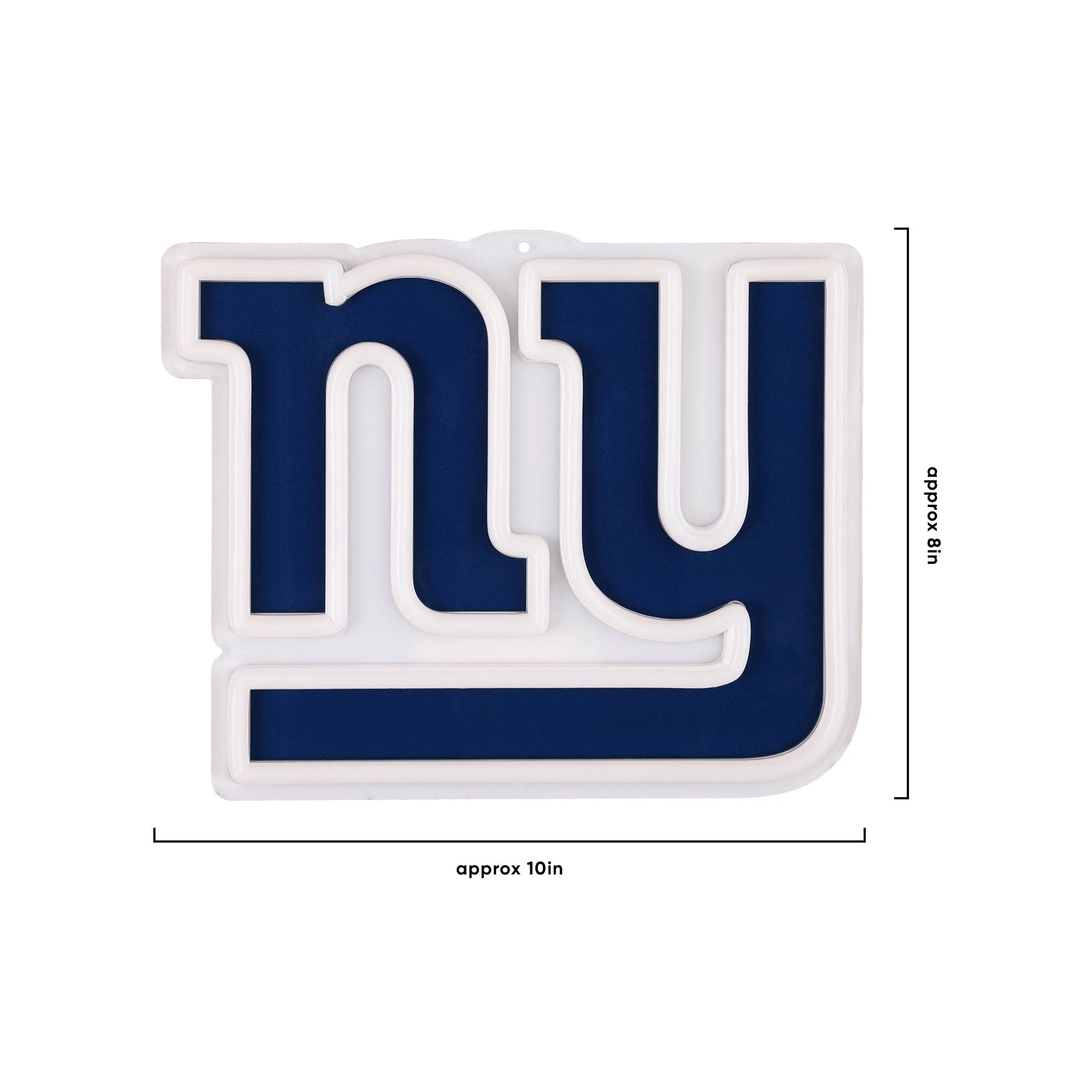 New York Giants NFL Neon Light Up Big Logo Chain - Image 5