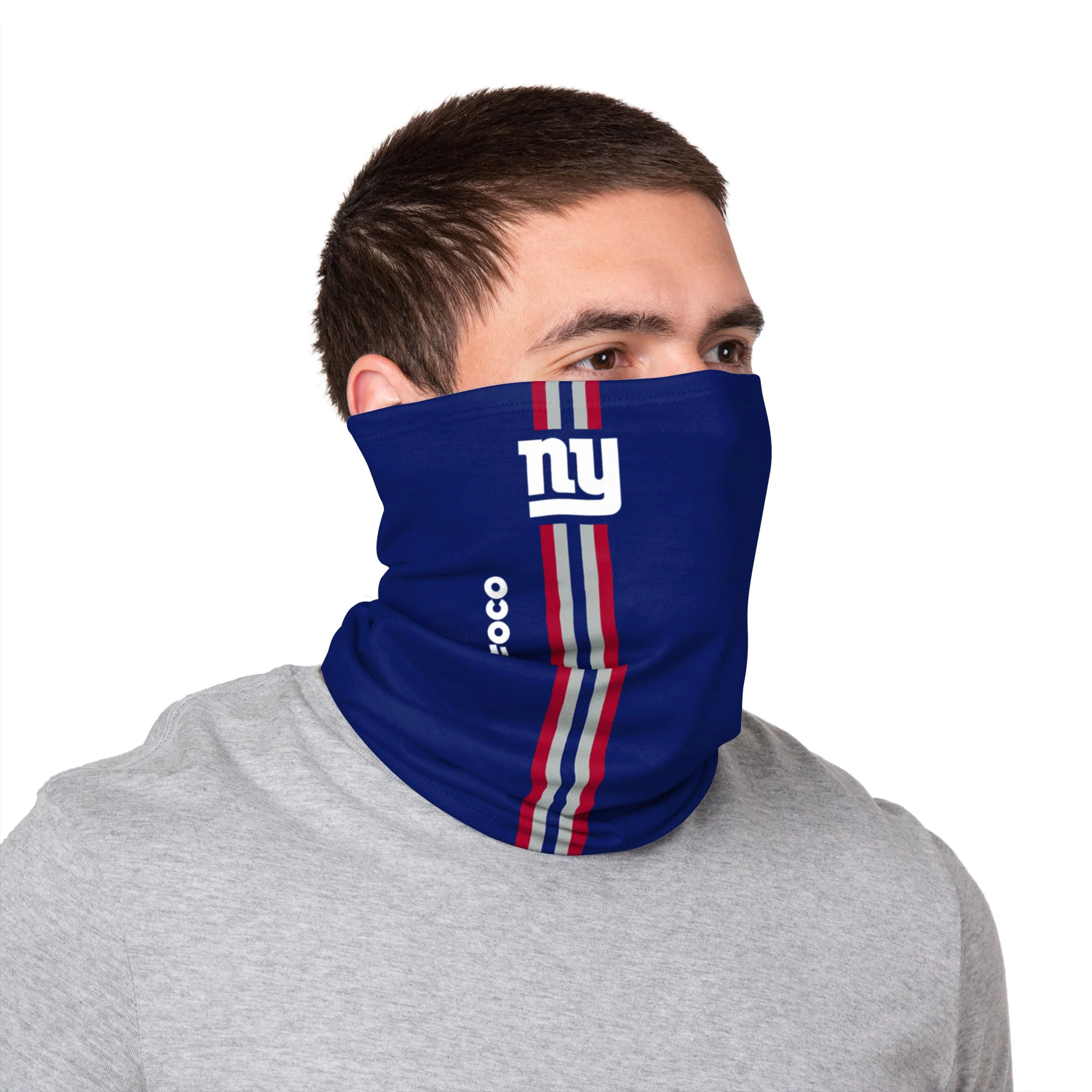 New York Giants NFL On-Field Sideline Logo Gaiter Scarf - Image 3