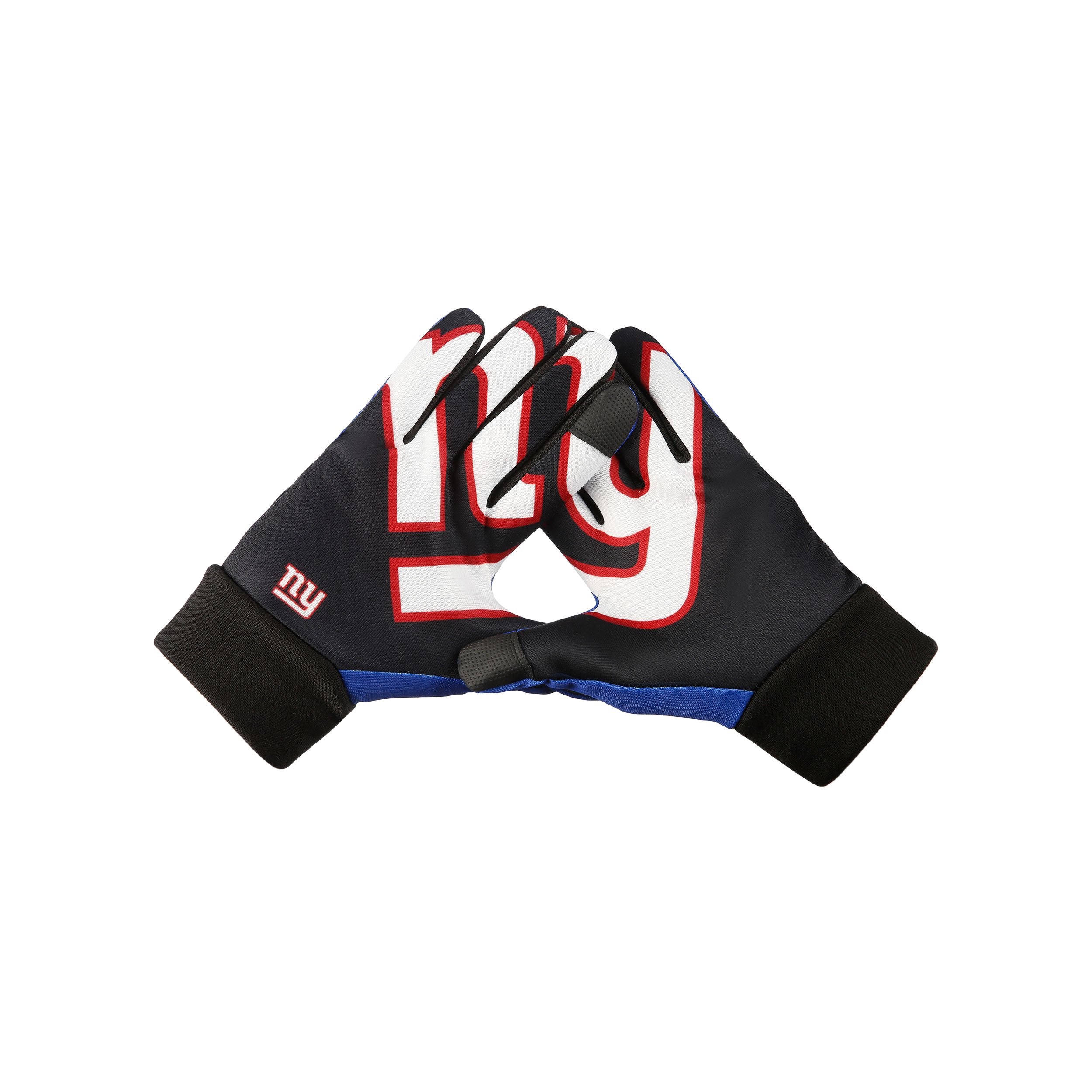 New York Giants NFL Palm Logo Texting Gloves - Image 2