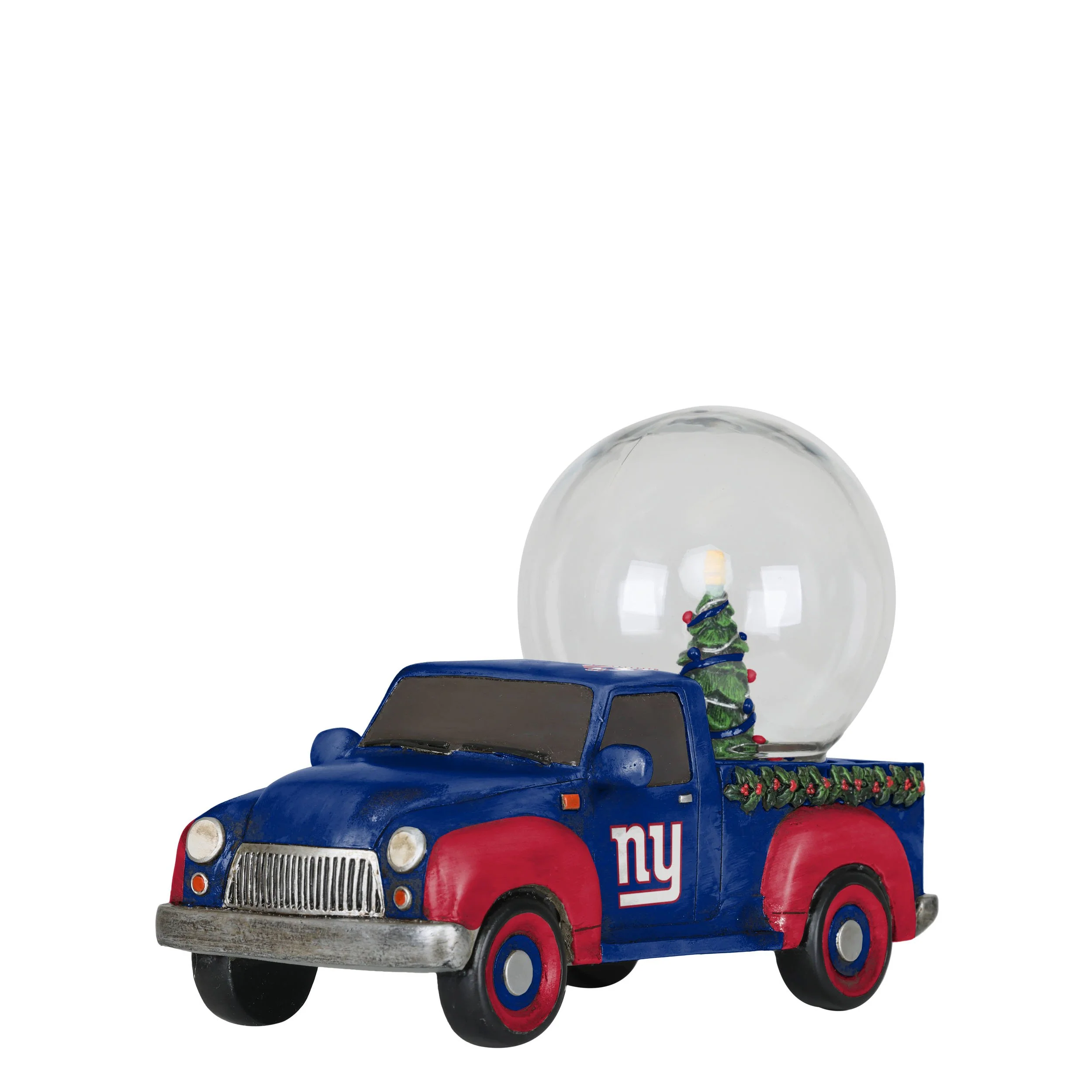 New York Giants NFL Pickup Truck Snow Globe - Image 2