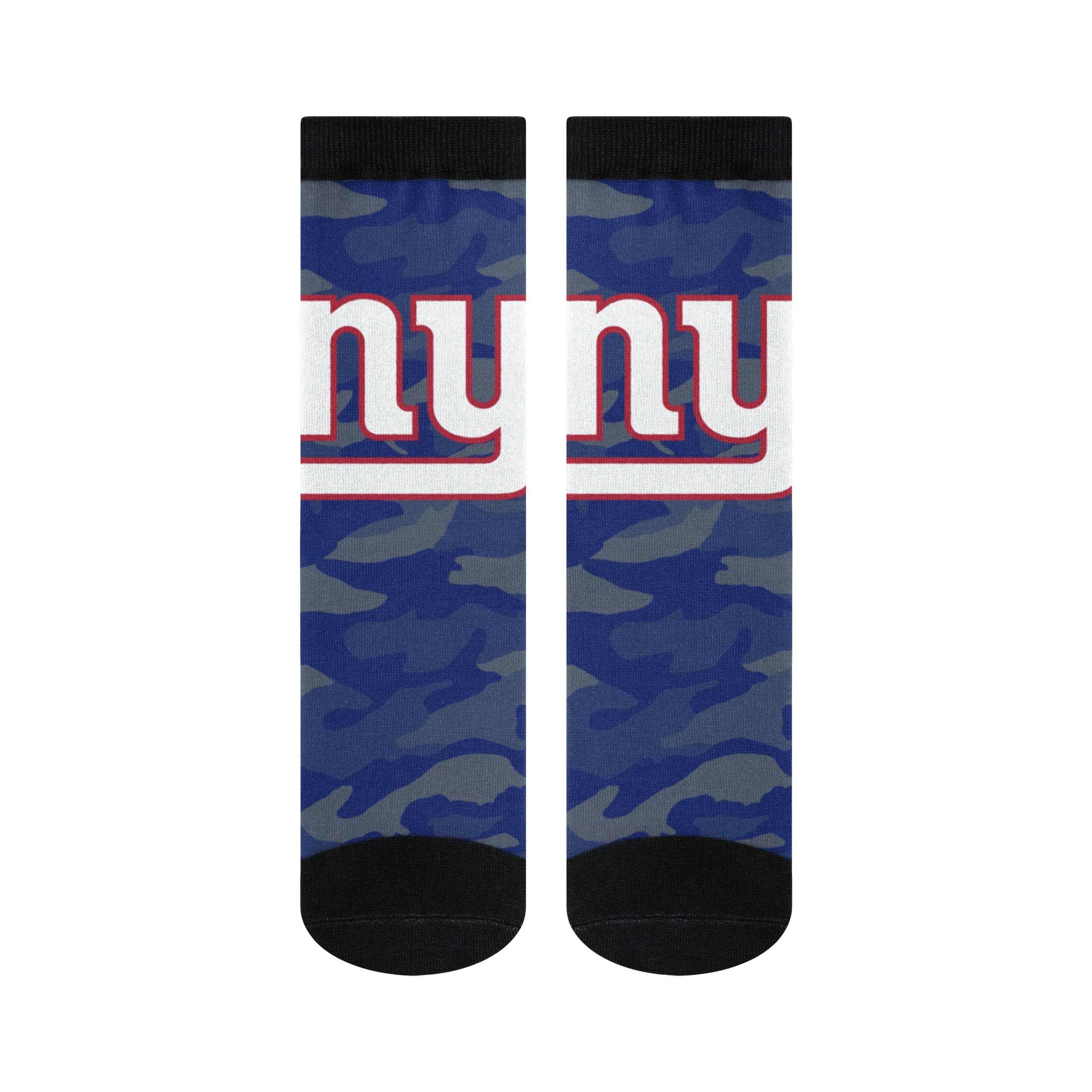 New York Giants NFL Printed Camo Socks - Image 4