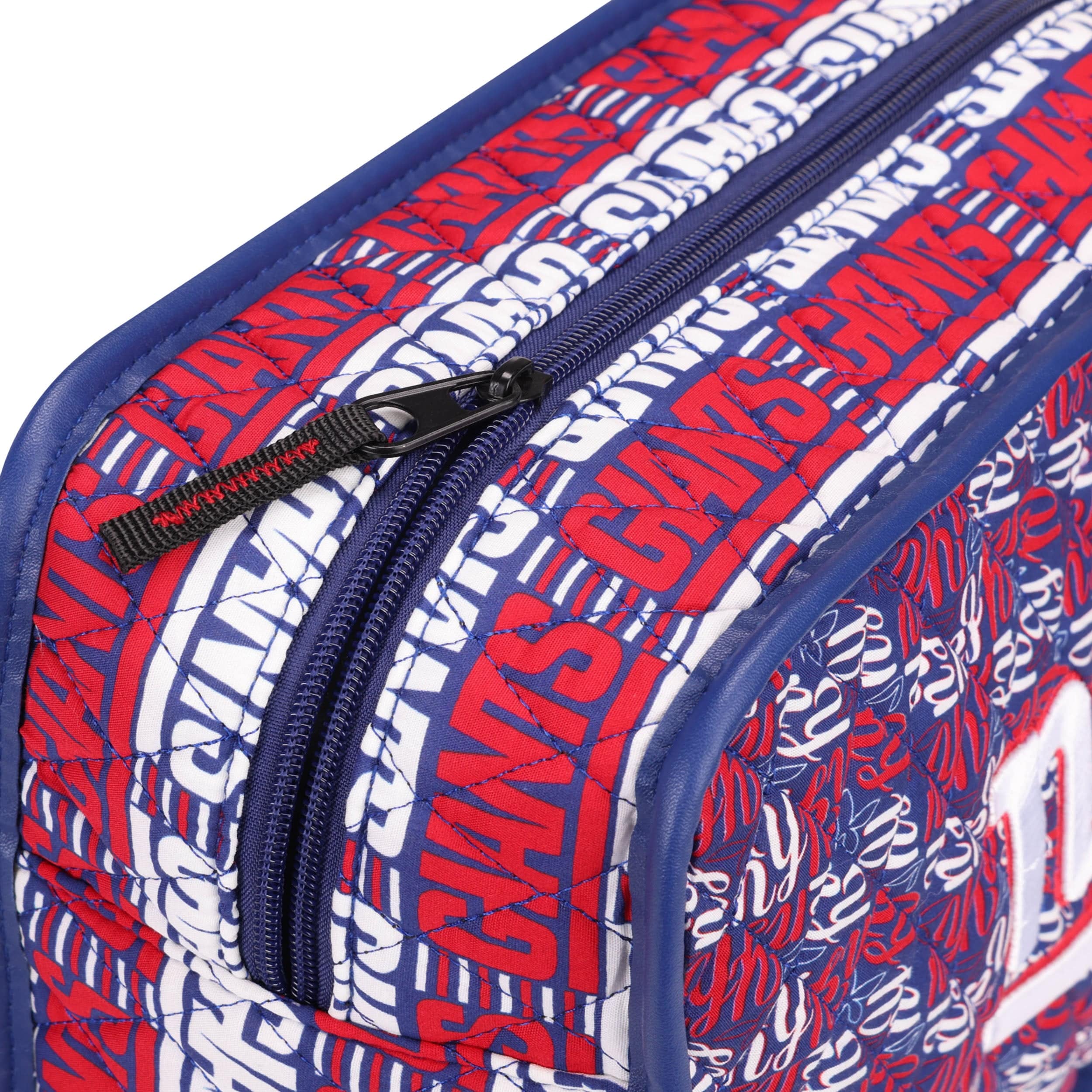 New York Giants NFL Quilted Printed Cosmetic Bag - Image 4