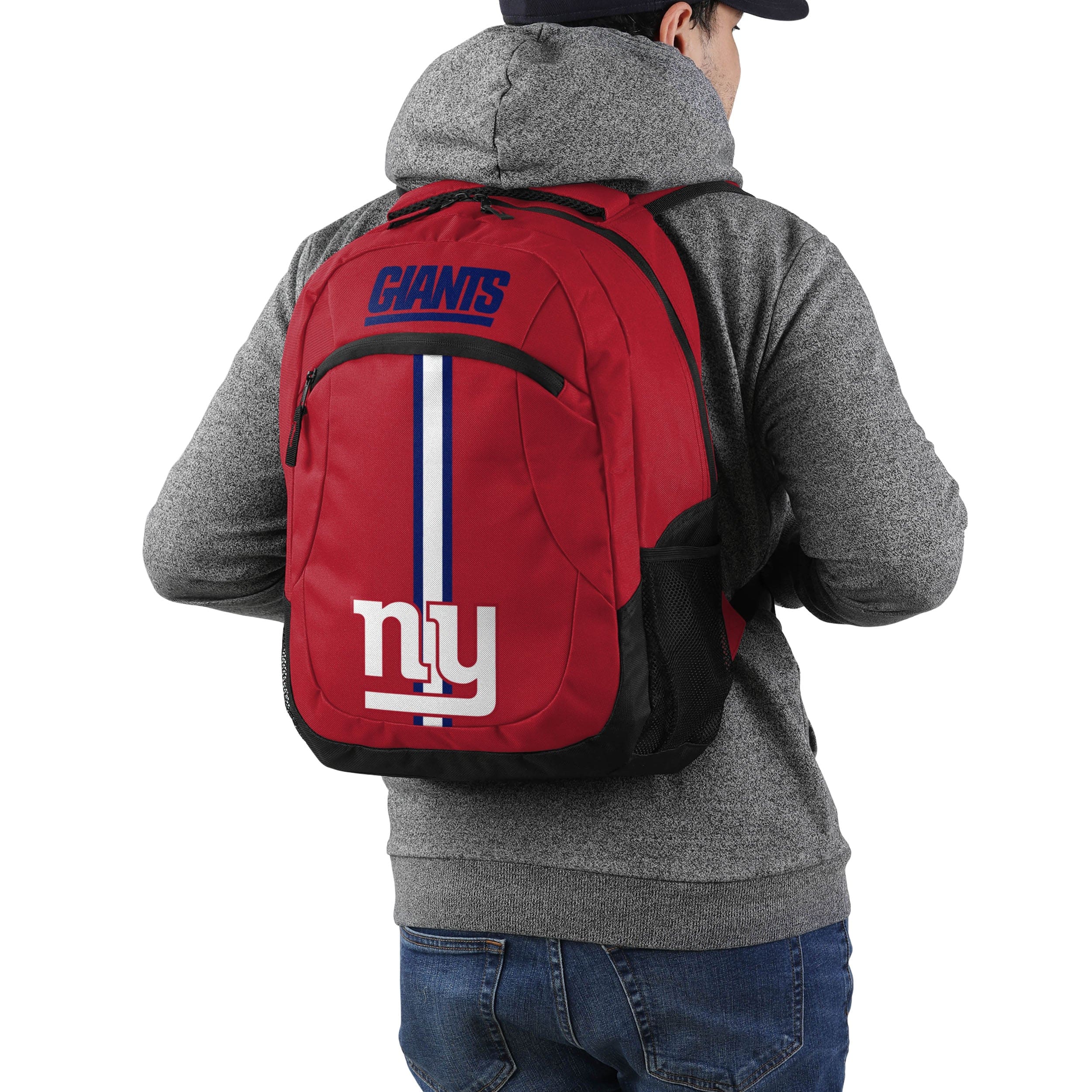 New York Giants NFL Red Alternate Color Action Backpack - Image 5