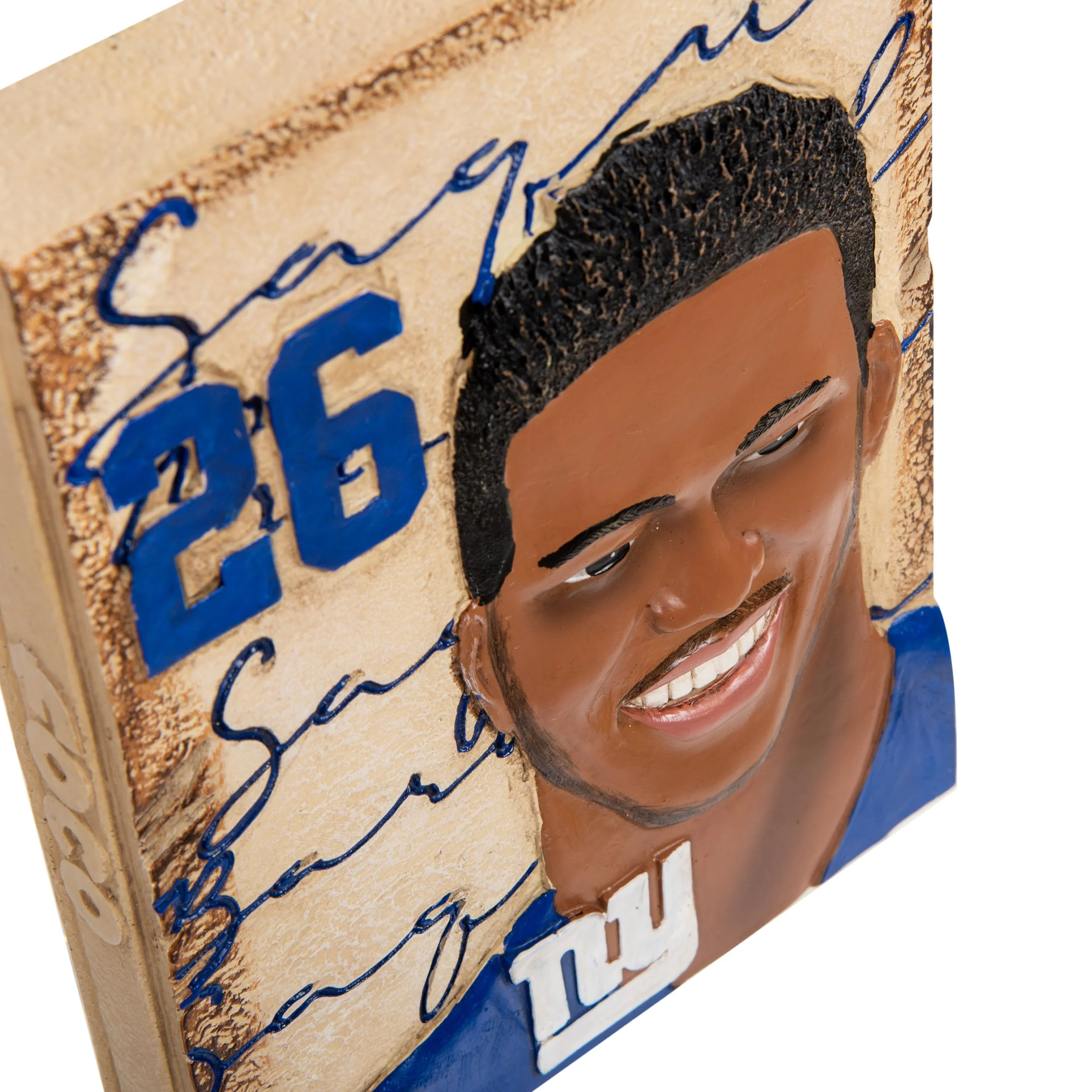 New York Giants NFL Saquon Barkley Player Wall Plaque - Image 2