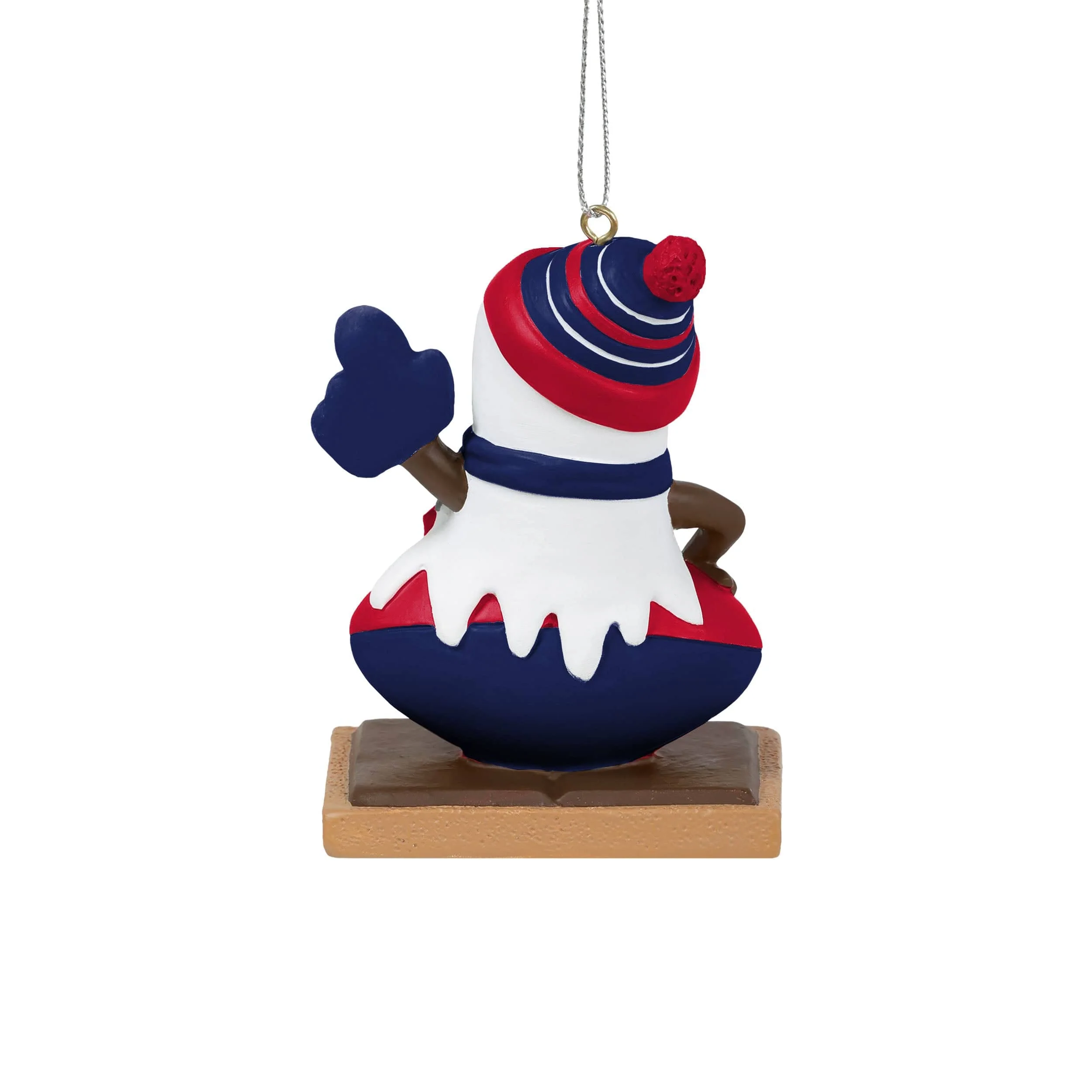 New York Giants NFL Smore On Ball Ornament - Image 3