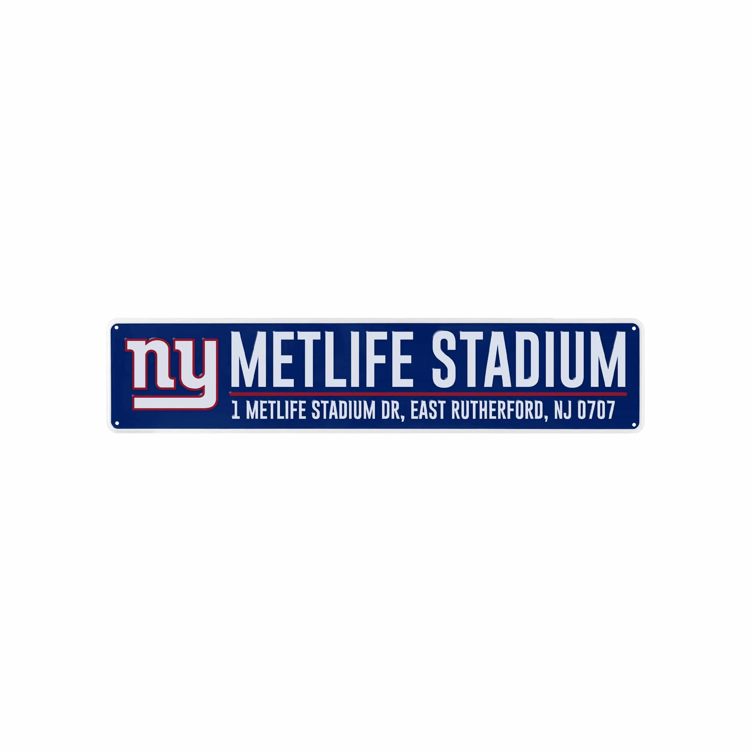 New York Giants NFL Stadium Street Sign