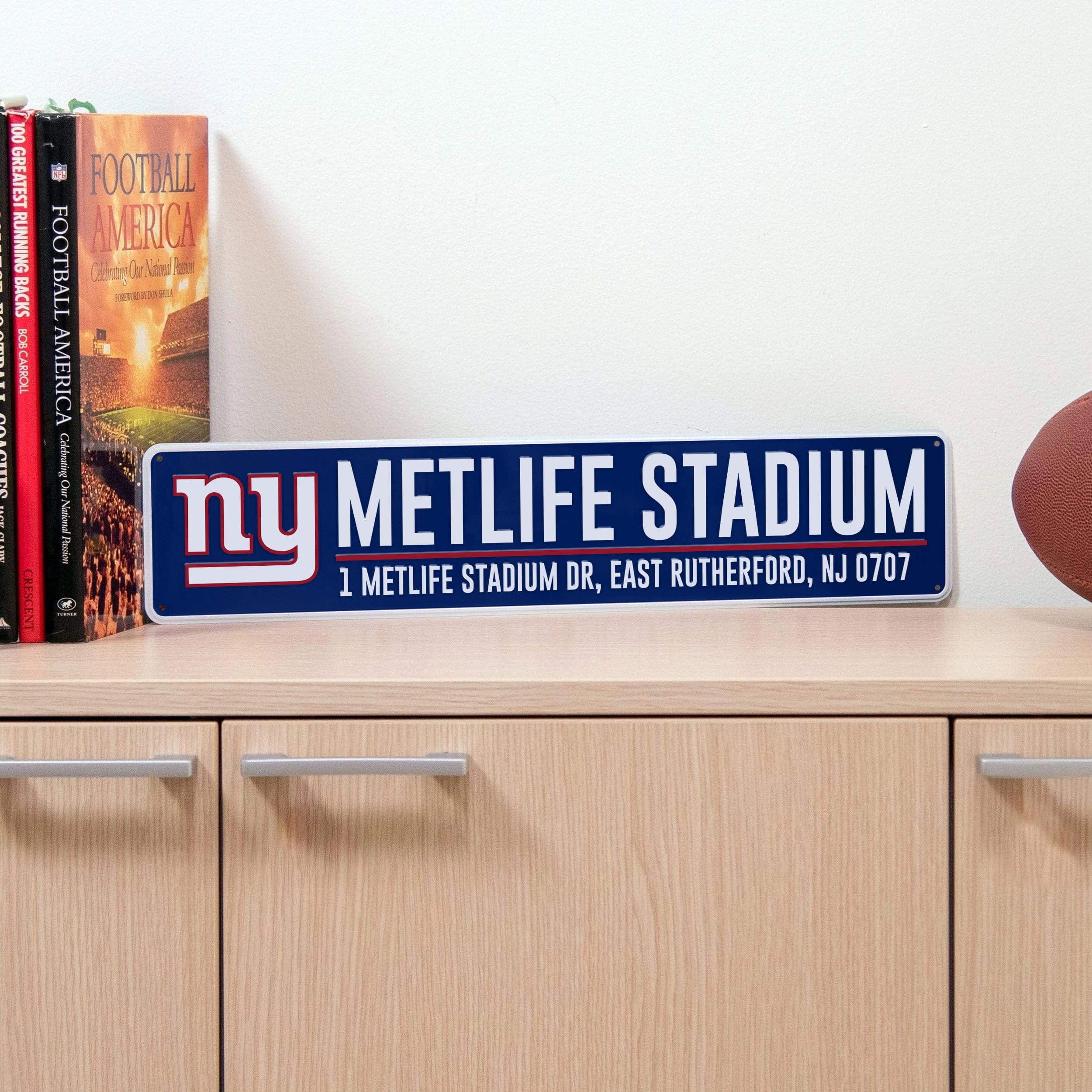 New York Giants NFL Stadium Street Sign - Image 2