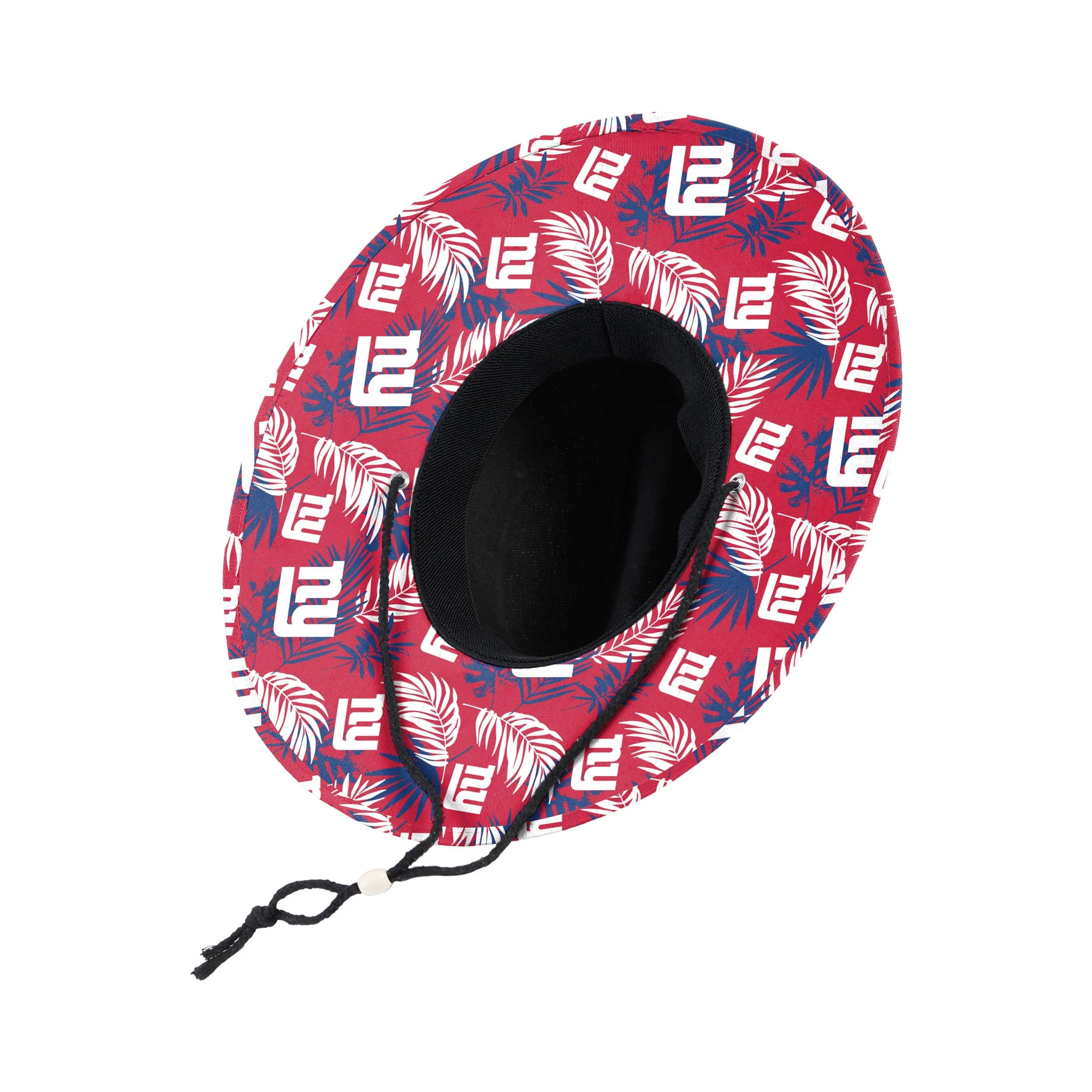New York Giants NFL Team Color Straw Hat - Image 2