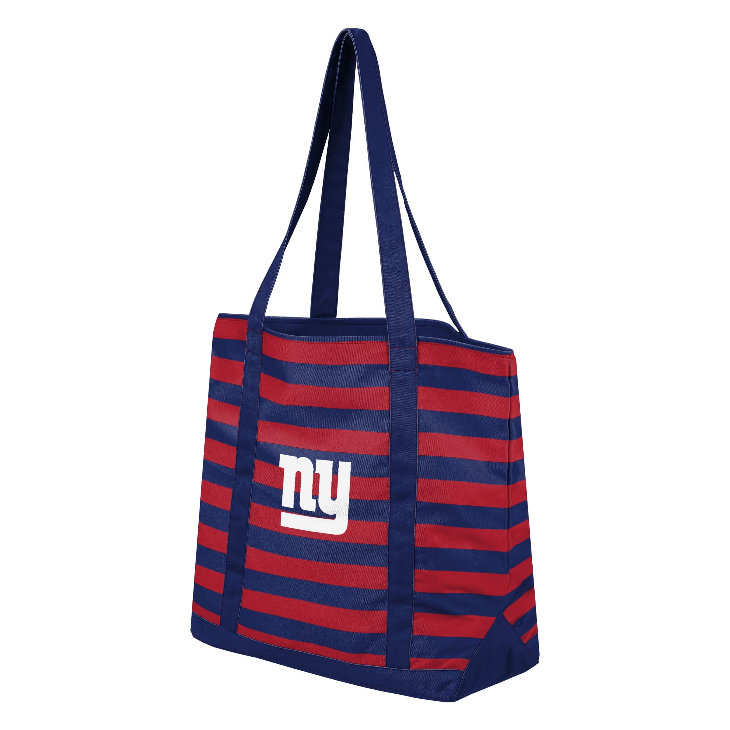 New York Giants NFL Team Stripe Canvas Tote Bag - Image 2
