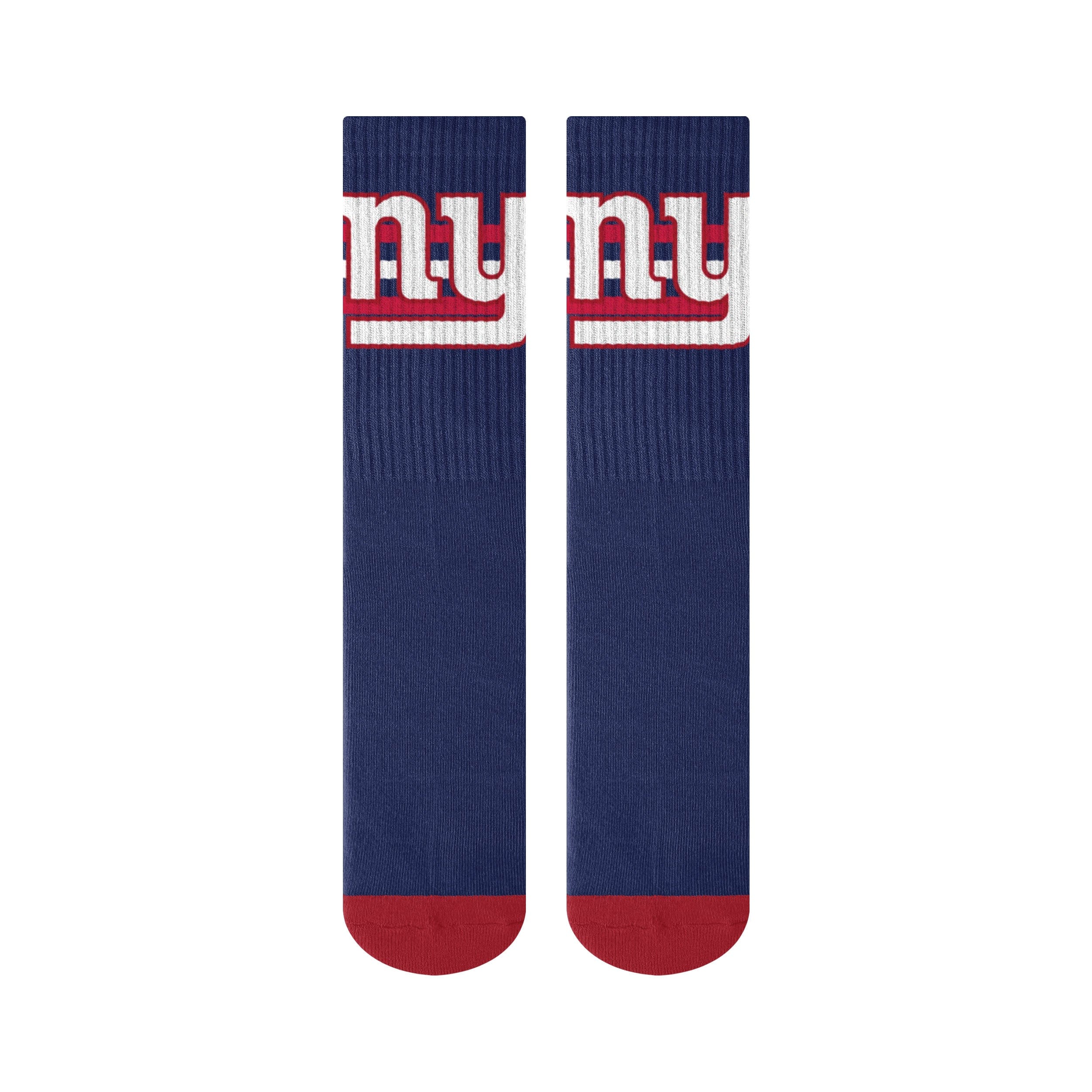 New York Giants NFL Team Stripe Crew Socks - Image 4