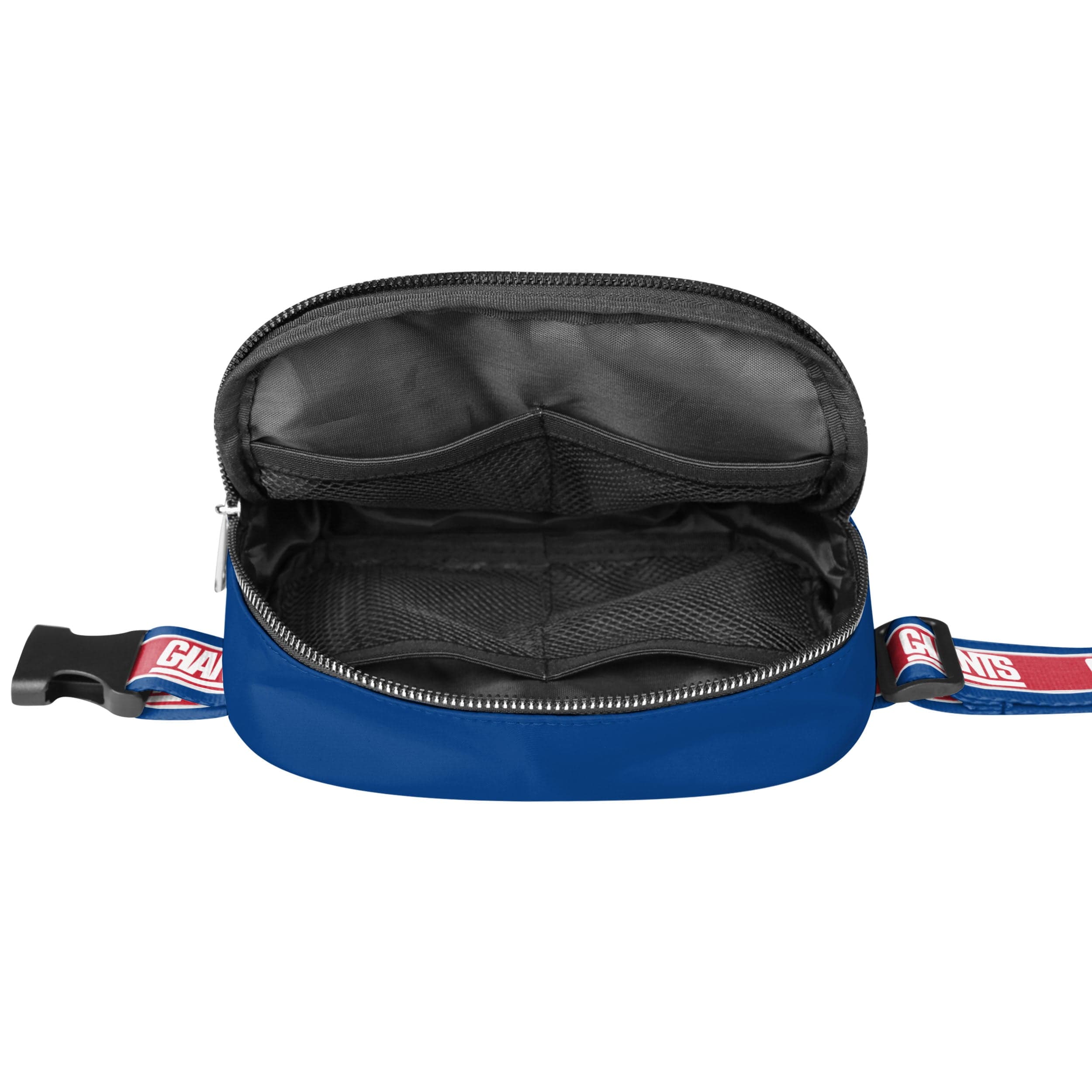 New York Giants NFL Team Wordmark Crossbody Belt Bag - Image 5