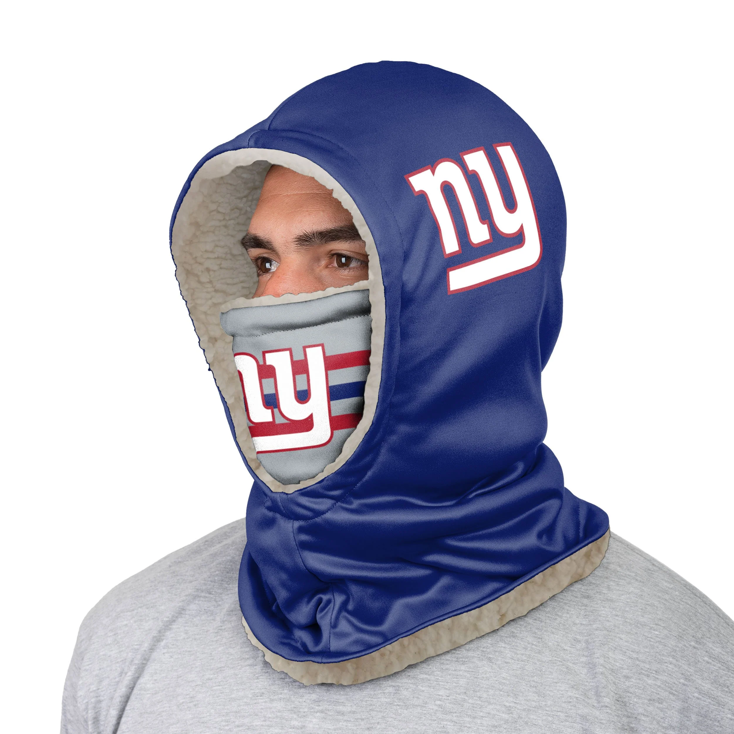 New York Giants NFL Thematic Hooded Gaiter - Image 2
