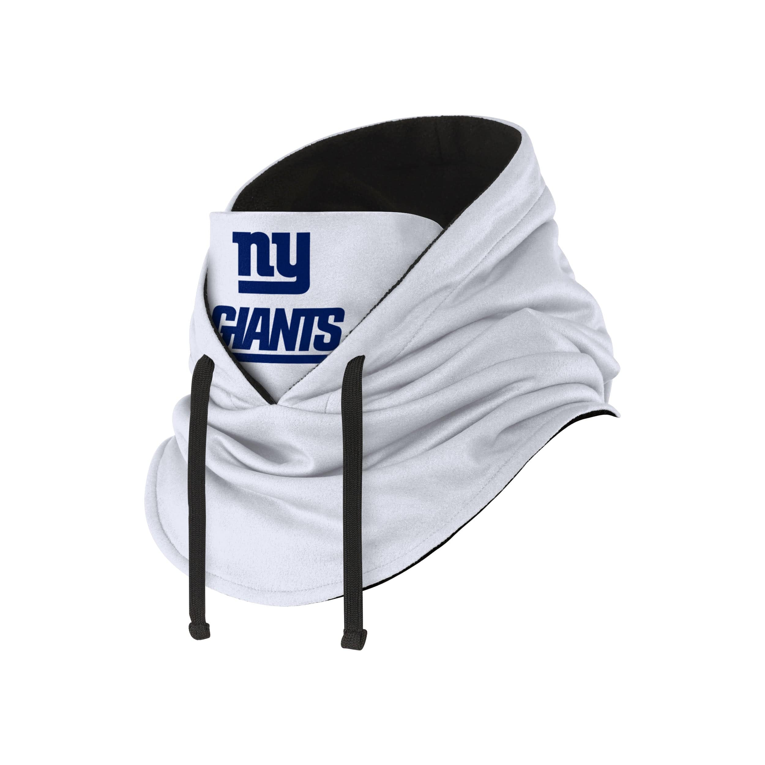 New York Giants NFL White Drawstring Hooded Gaiter - Image 2