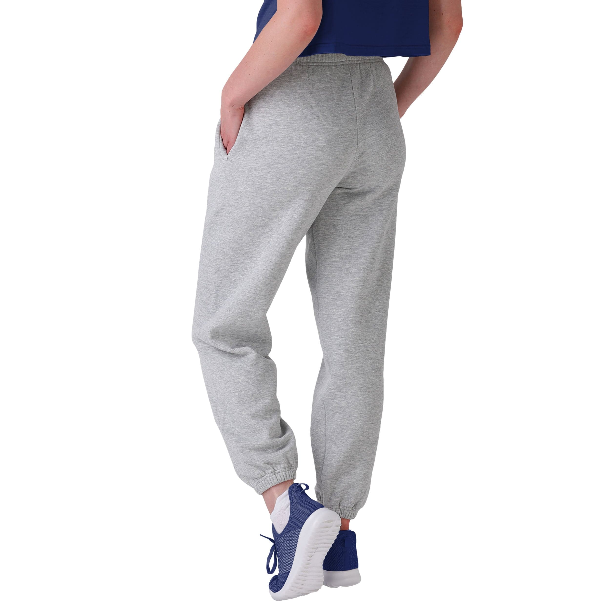 New York Giants NFL Womens Big Wordmark Gray Sweatpants - Image 2
