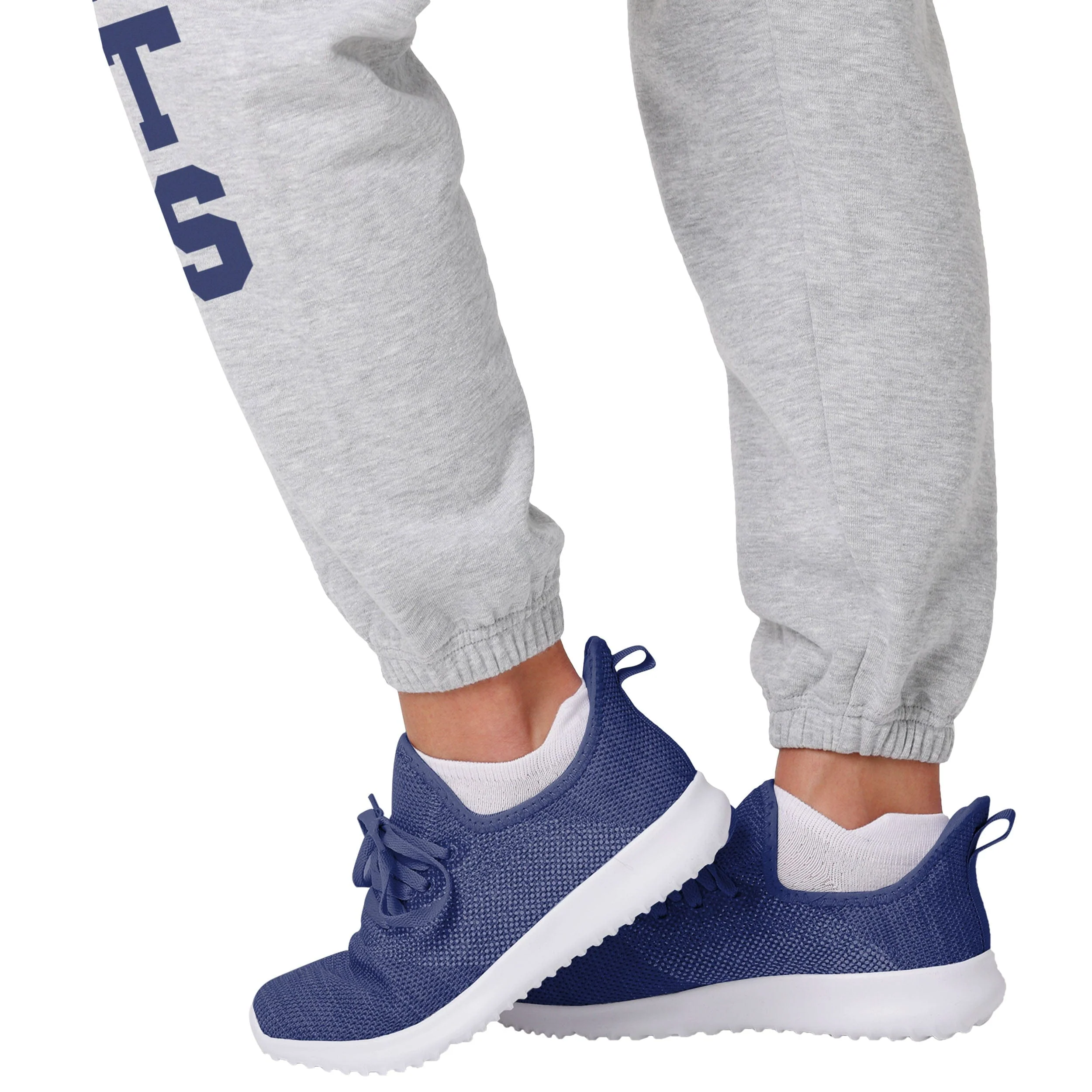 New York Giants NFL Womens Big Wordmark Gray Sweatpants - Image 4