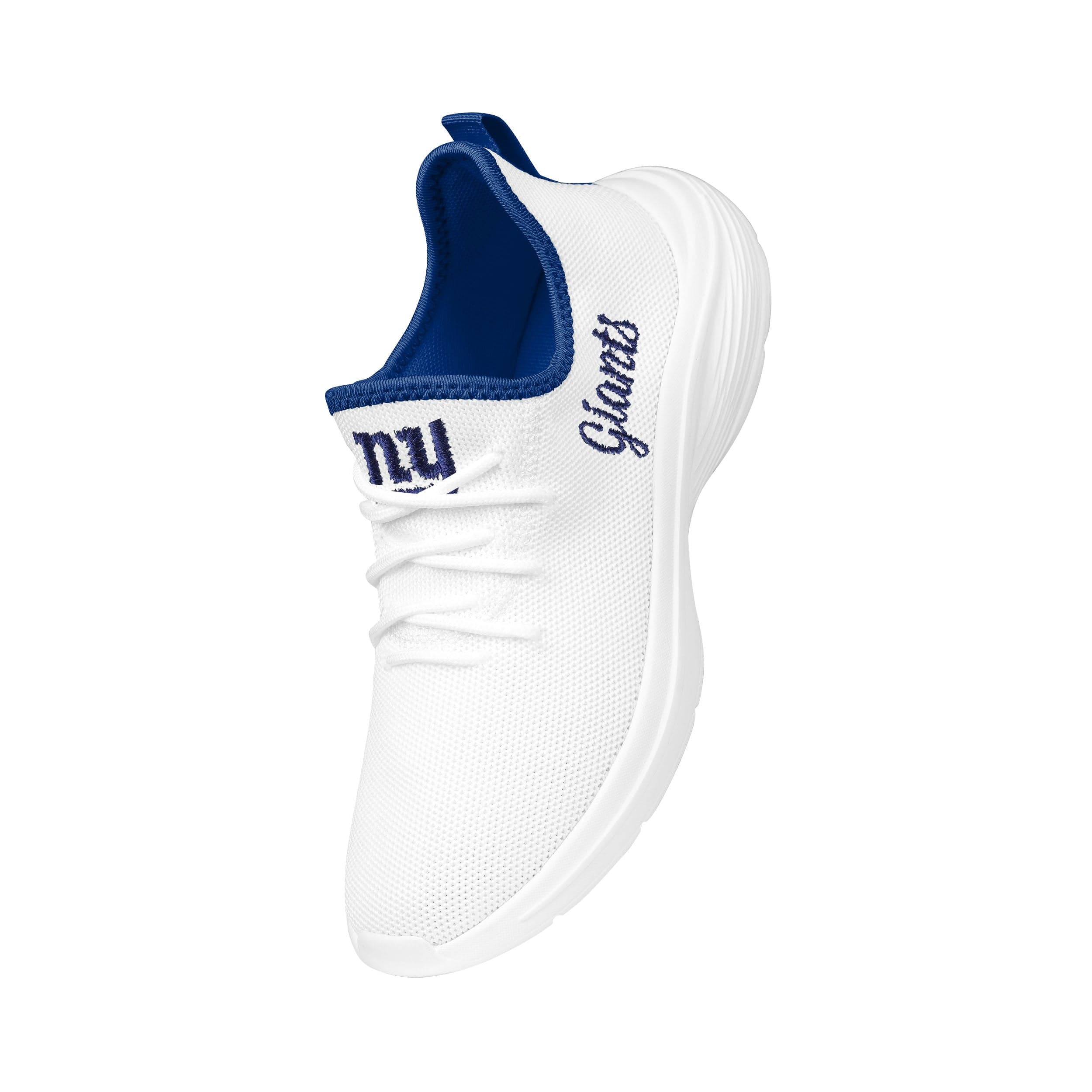 New York Giants NFL Womens Midsole White Sneakers - Image 2