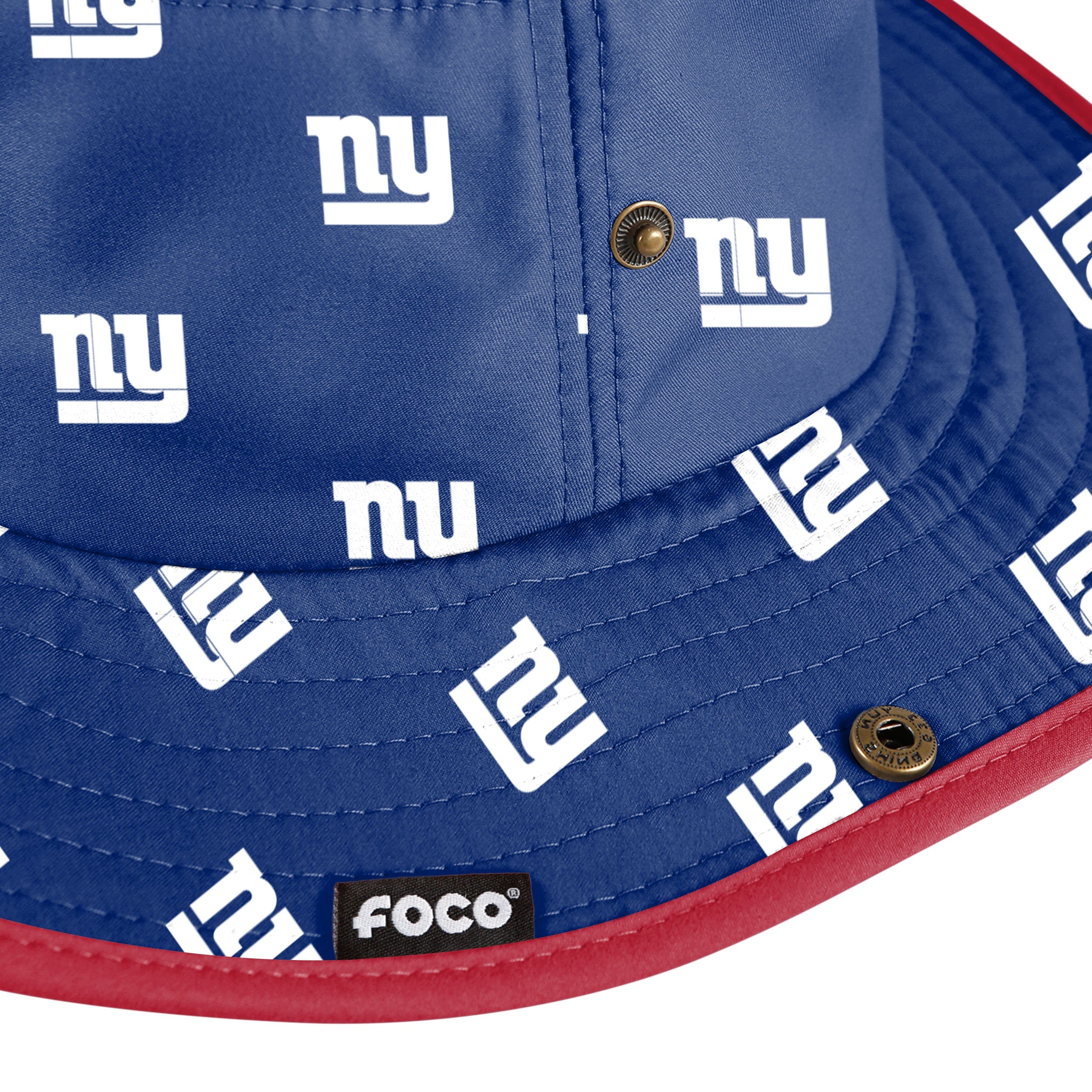 New York Giants NFL Womens Mini Print Hybrid Boonie Hat - Image 3