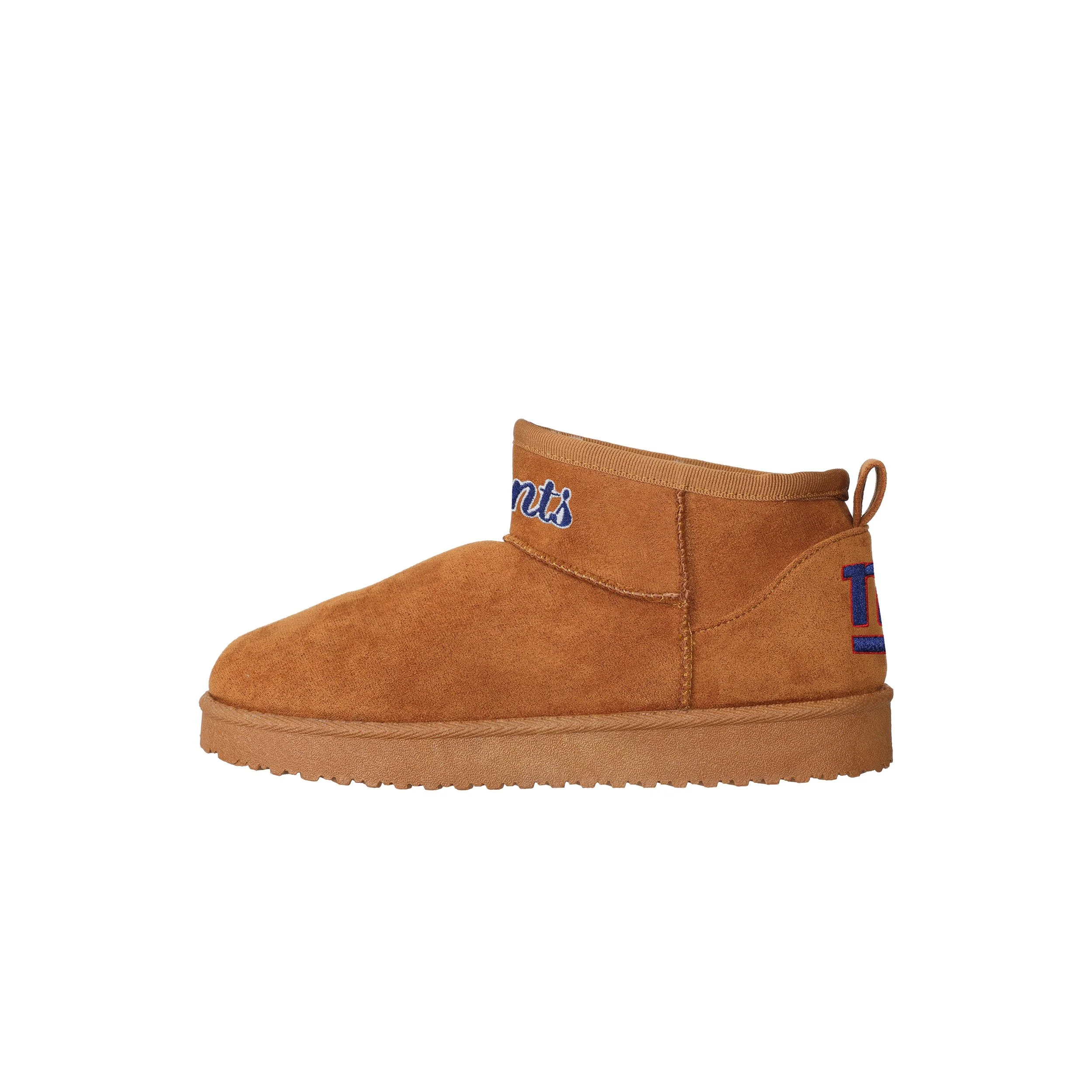 New York Giants NFL Womens Team Logo Fuzzy Fan Boots - Image 2