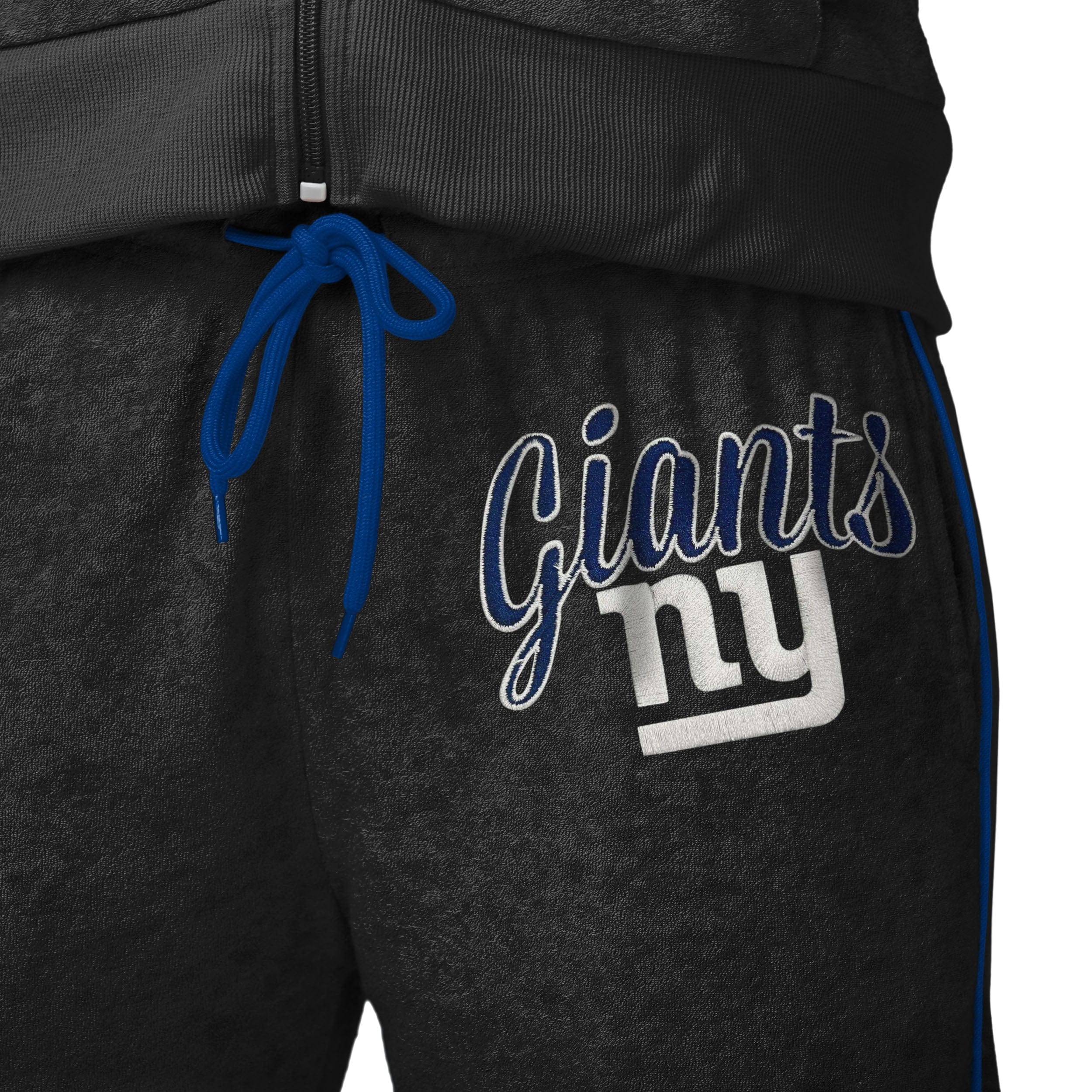 New York Giants NFL Womens Terry Knit Joggers - Image 3