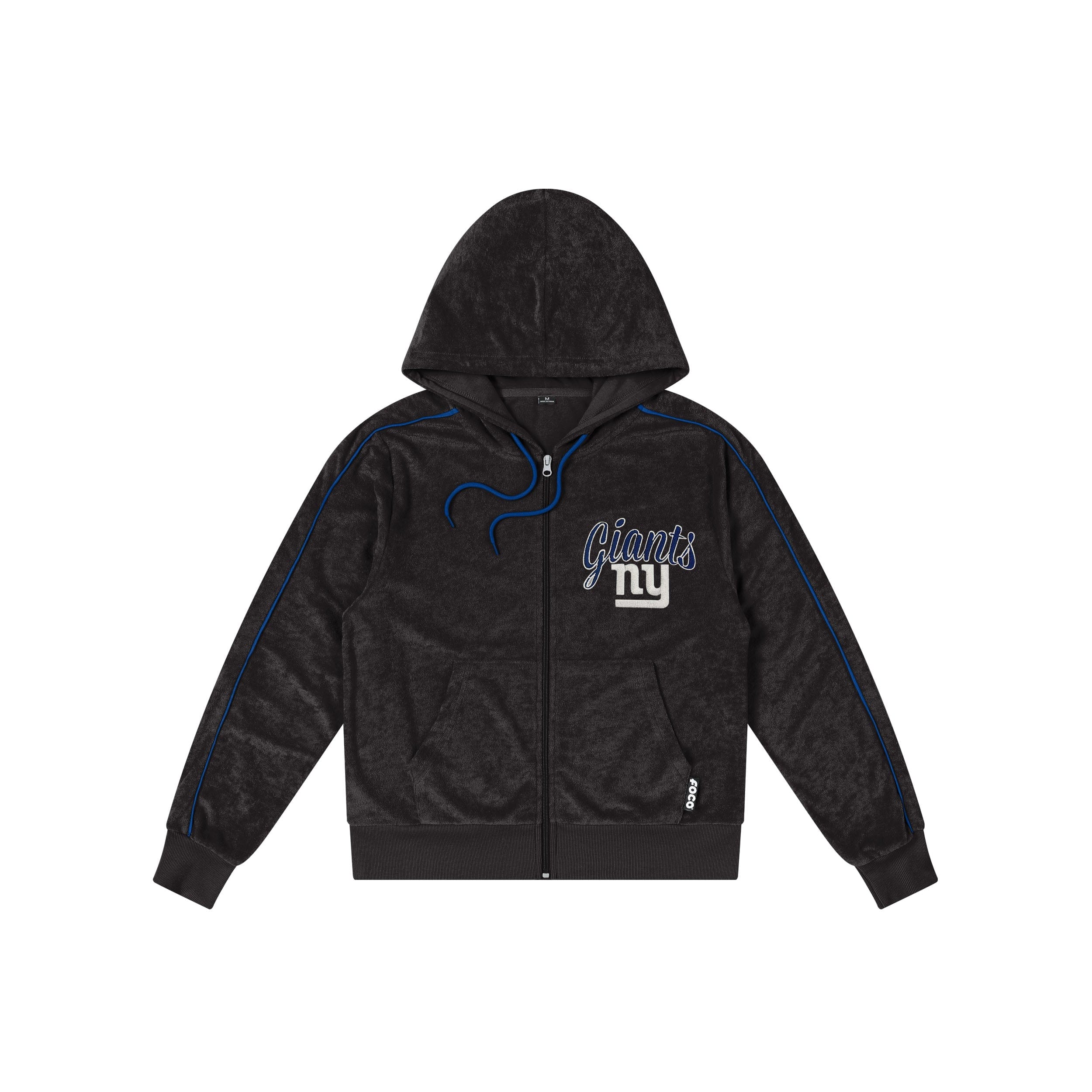 New York Giants NFL Womens Terry Knit Zip Up Top - Image 5